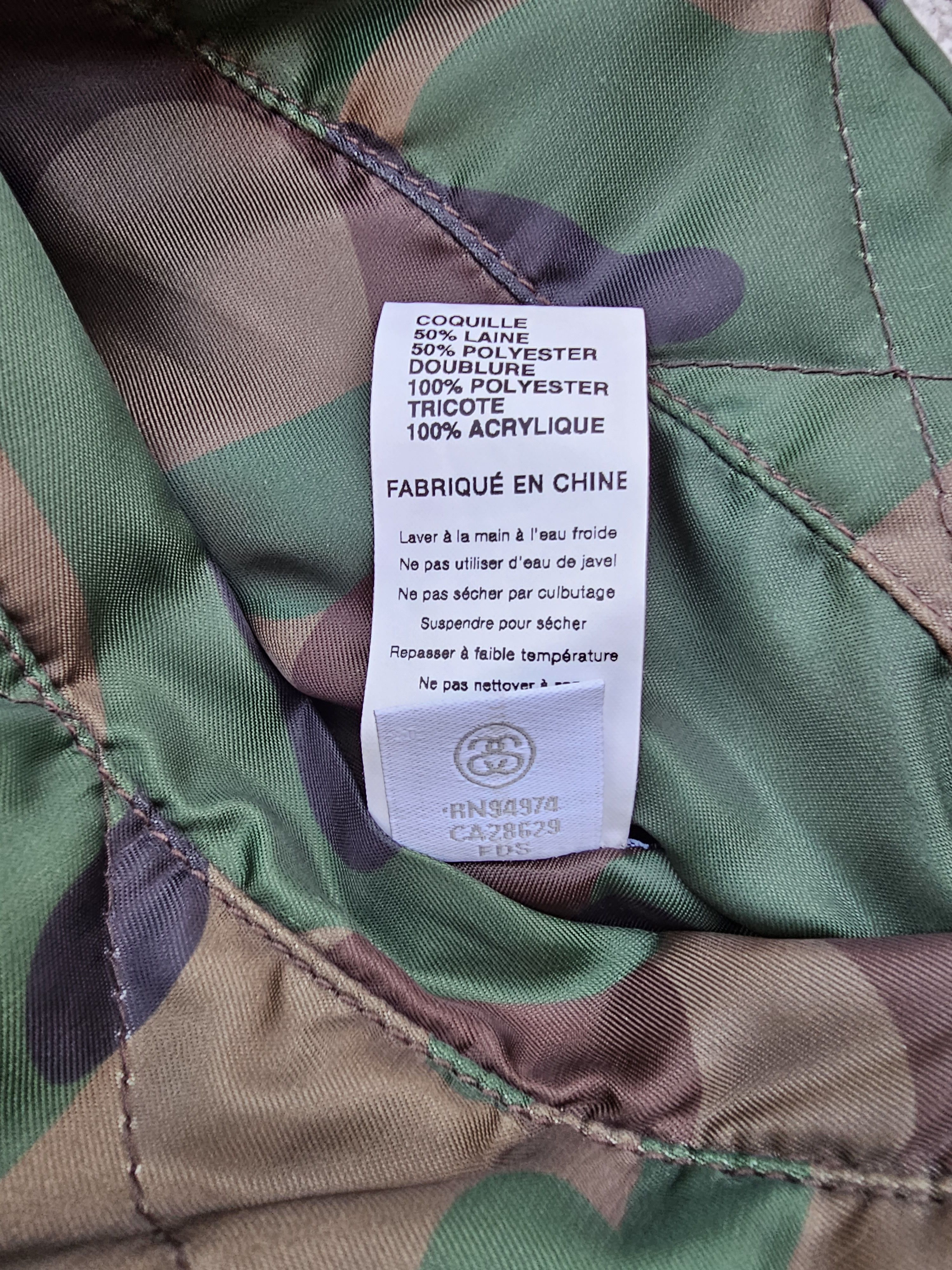 Stussy Stussy Quilted Camo Reversible Bomber Jacket Size US S / EU 44-46 / 1 - 6 Thumbnail
