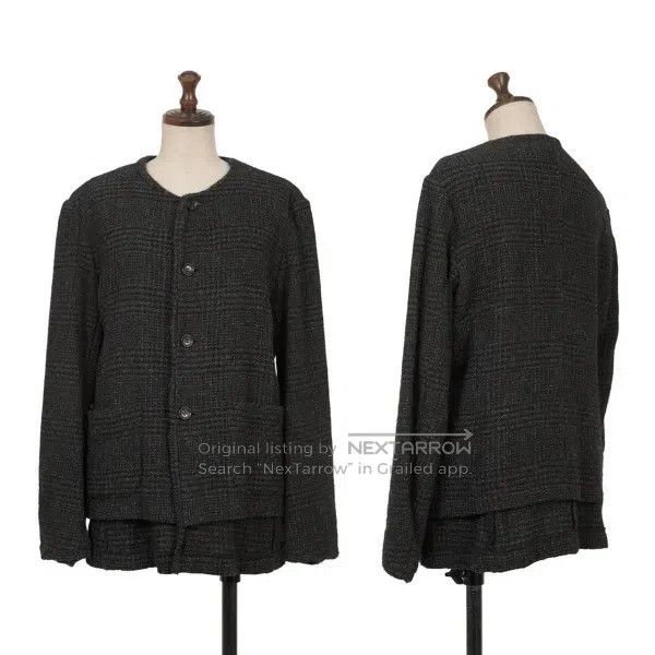 Other Comme Des Garcons Dark vintage plaid coat Size M / US 6-8 / IT 42-44 - 1 Thumbnail
