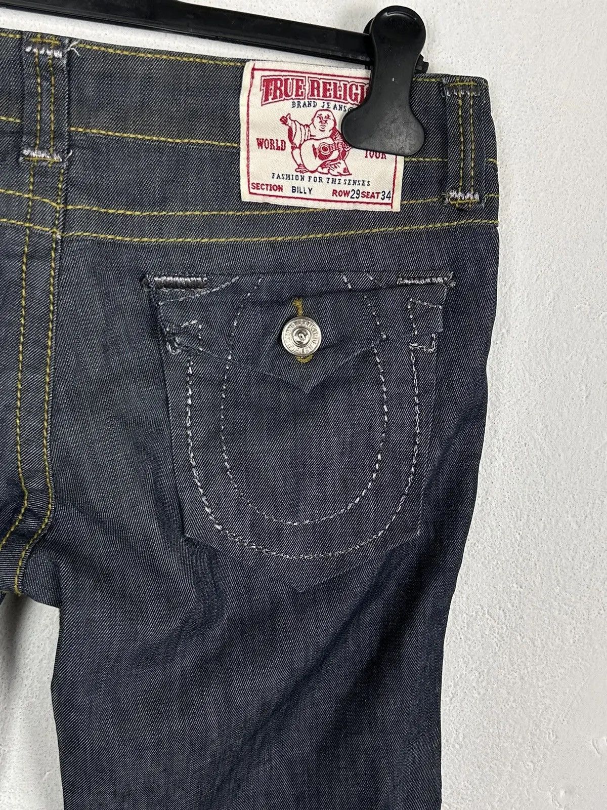 True Religion True Religion Billy Jeans In Size 29/32 Size 29" - 10 Thumbnail