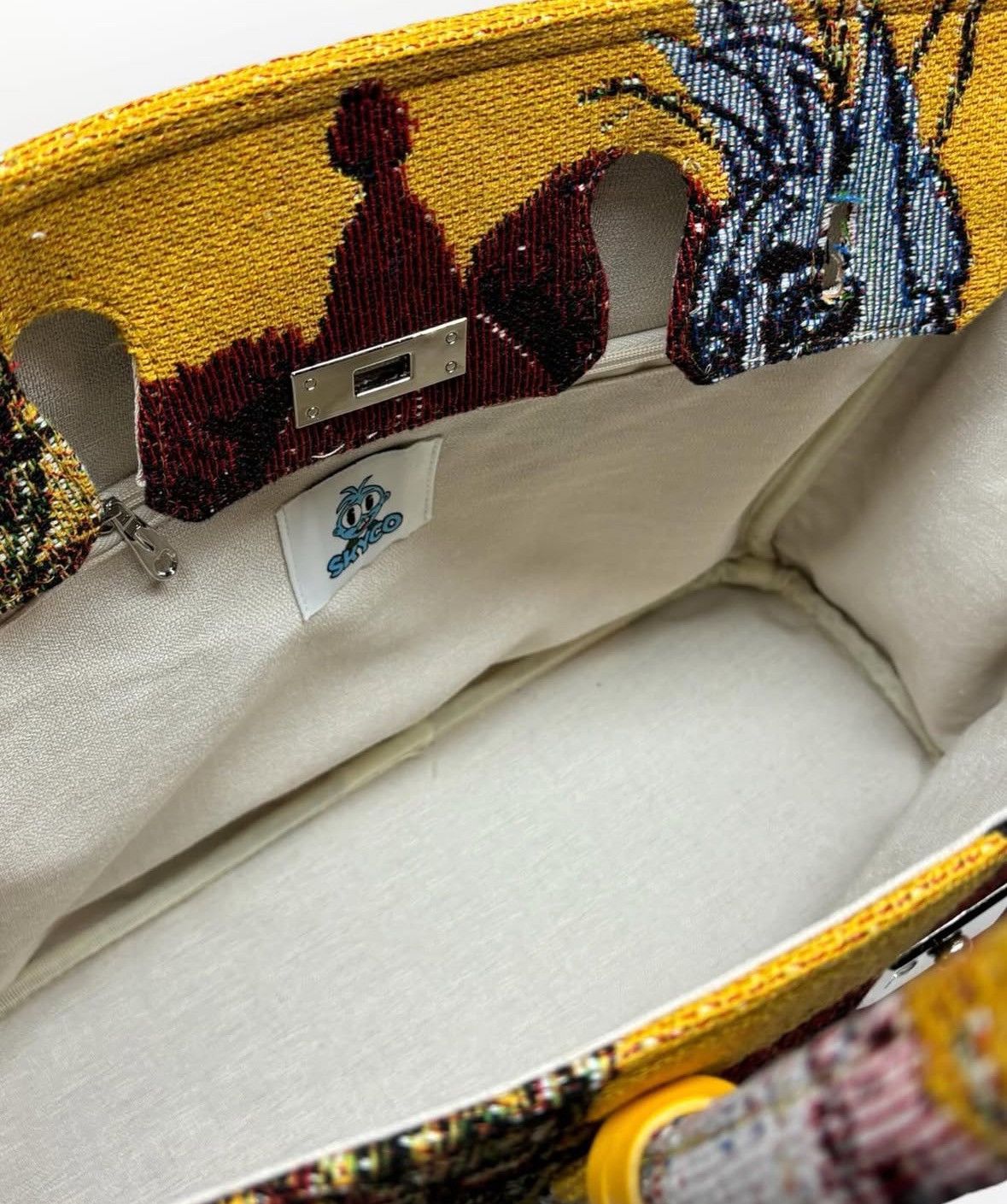 Designer SKYCO STUDIOS TAPESTRY BIRKIN BAG Size ONE SIZE - 2 Thumbnail