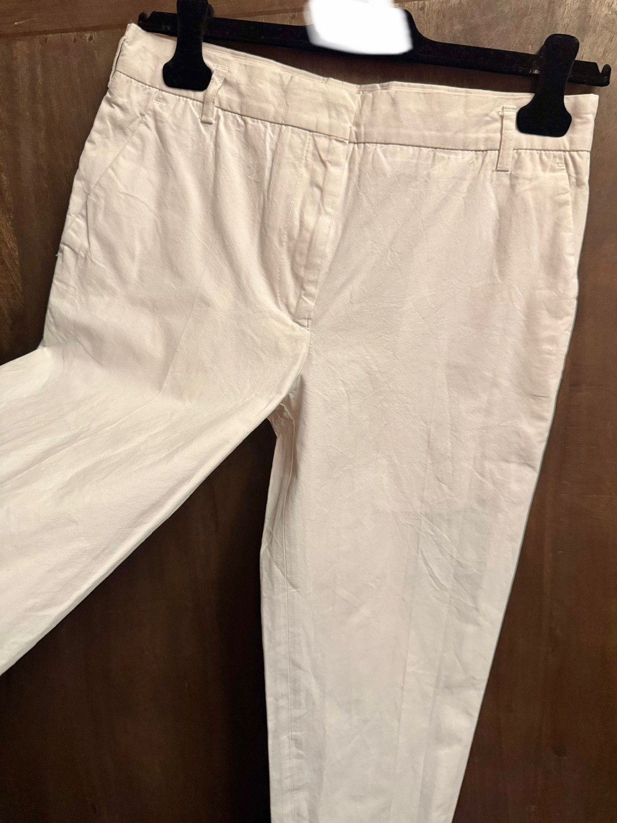 Haider Ackermann haider ackermann white cropped pants 36 Size 26" / US 2 / IT 38 - 6 Thumbnail