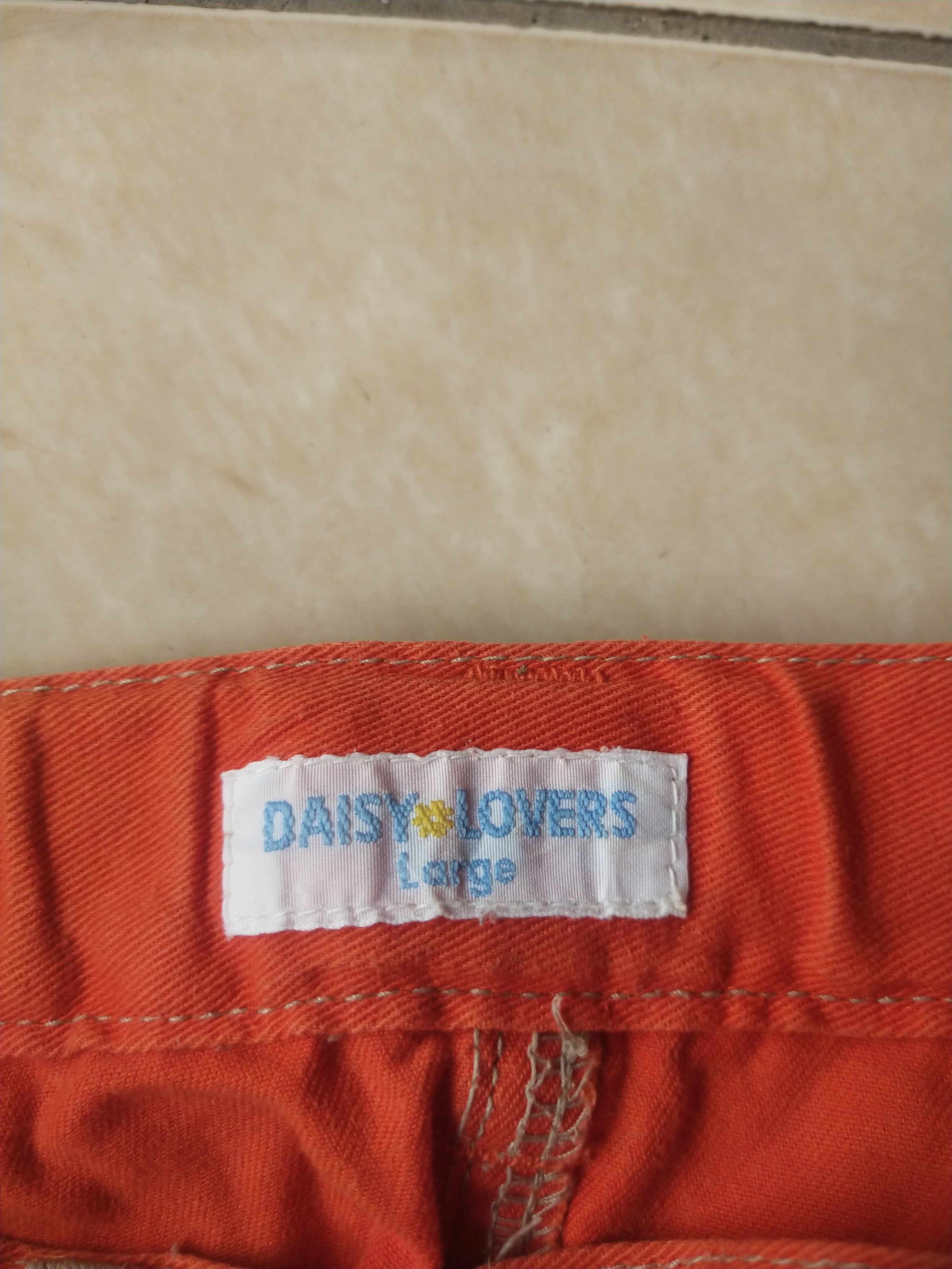 Angel Blue Daisy Lovers Patchwork Denim Skirt Harajuku Y2K Multi Patch Size 27" / US 4 / IT 40 - 8 Thumbnail