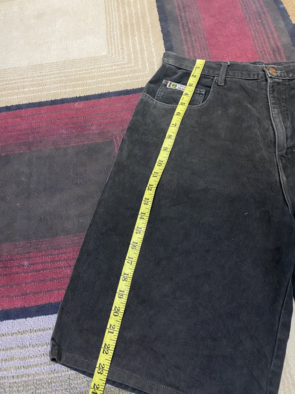 Cross Colours VINTAGE CROSS COLOURS BAGGY DENIM SHORT Size US 32 / EU 48 - 6 Thumbnail