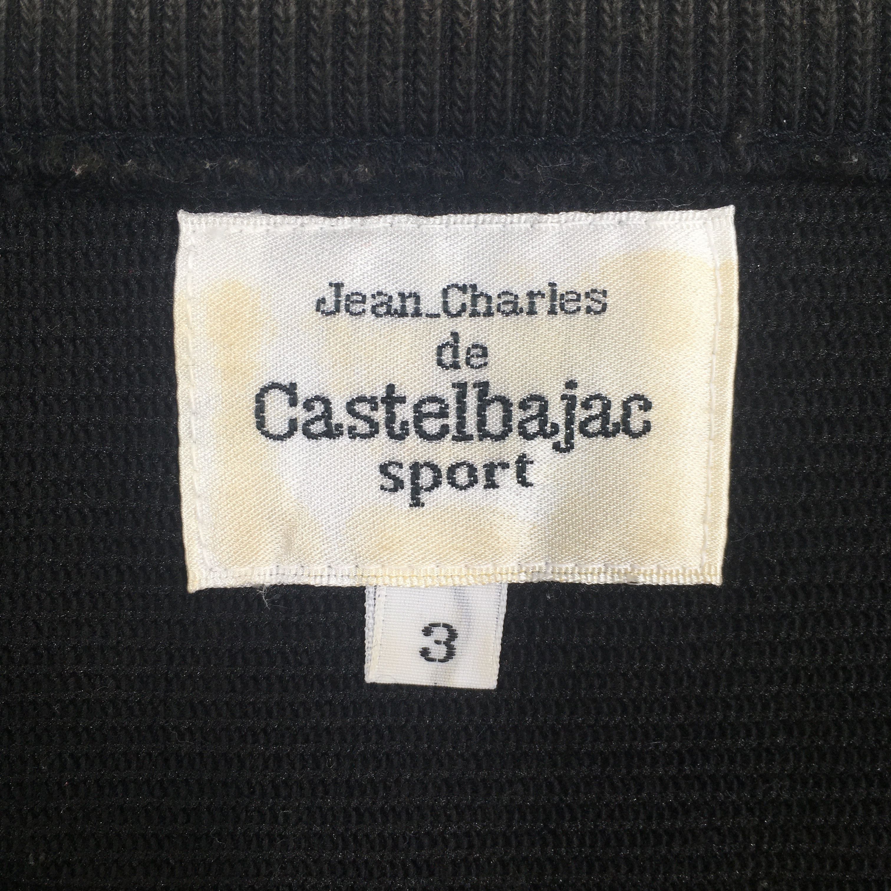 Jean Charles De Castelbajac × Vintage Vintage Jc De Castelbajac Sports Black Sweatshirt Medium Size US M / EU 48-50 / 2 - 5 Thumbnail
