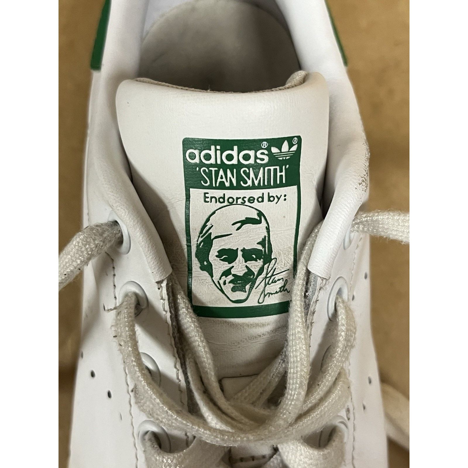 Adidas Size 8 - adidas Stan Smith White Green Size US 8 / EU 41 - 2 Thumbnail