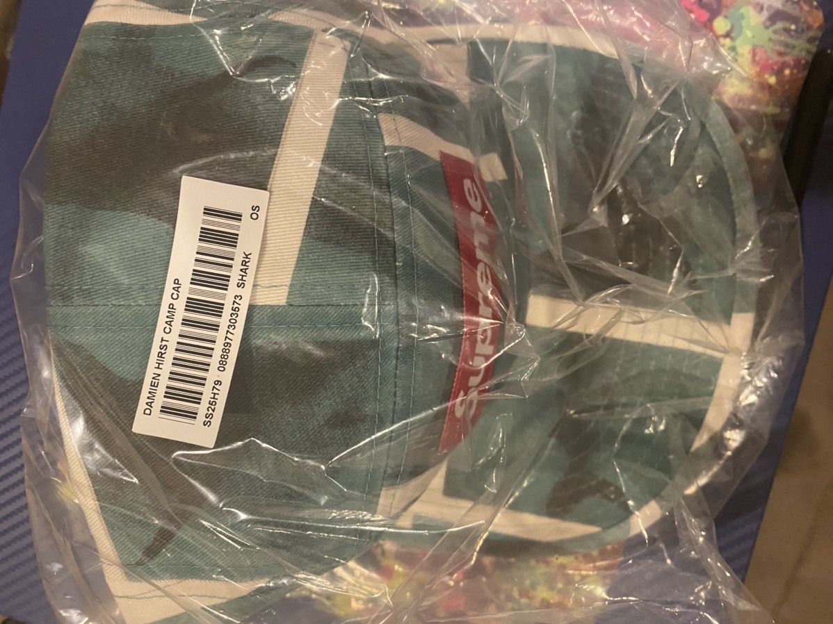 Damien Hirst × Supreme Supreme/Damien Hirst Camp Cap “Shark” OS Size ONE SIZE - 5 Thumbnail