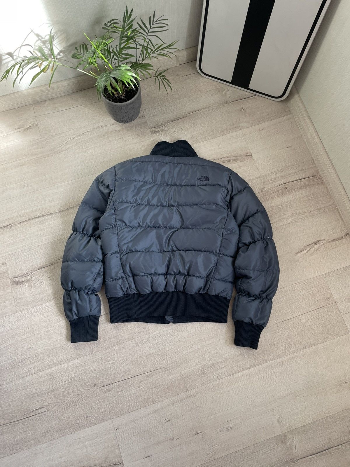 The North Face × Vintage Vintage The North Face 600 Goose Down Jacket Crop Puffer Y2k Size S / US 4 / IT 40 - 3 Thumbnail