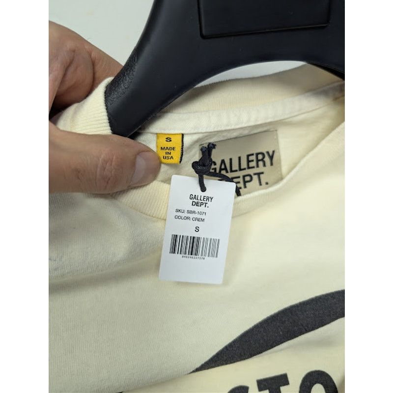 Gallery Dept. o1rshd1 Q:2 / Stop Being Racist T-Shirt in Cream / Neutrals Size US S / EU 44-46 / 1 - 20 Thumbnail