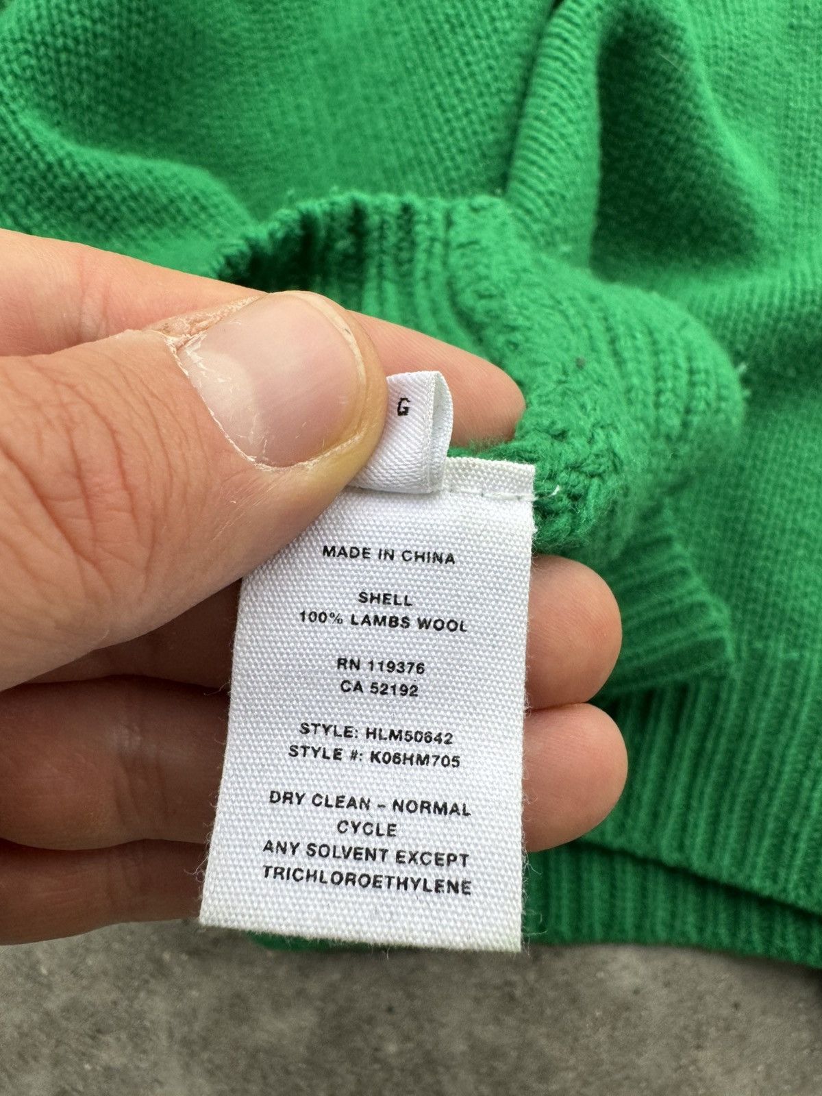 Helmut Lang Helmut Lang Mad Rat Sweater Knit Designer Wool Jumper Size US L / EU 52-54 / 3 - 7 Thumbnail