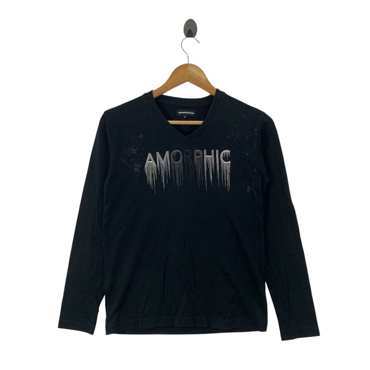 semanticdesign SEMANTIC DESIGN AMORPHIC Punk Japanese Brand Tshirt Size US S / EU 44-46 / 1 - 1 Thumbnail