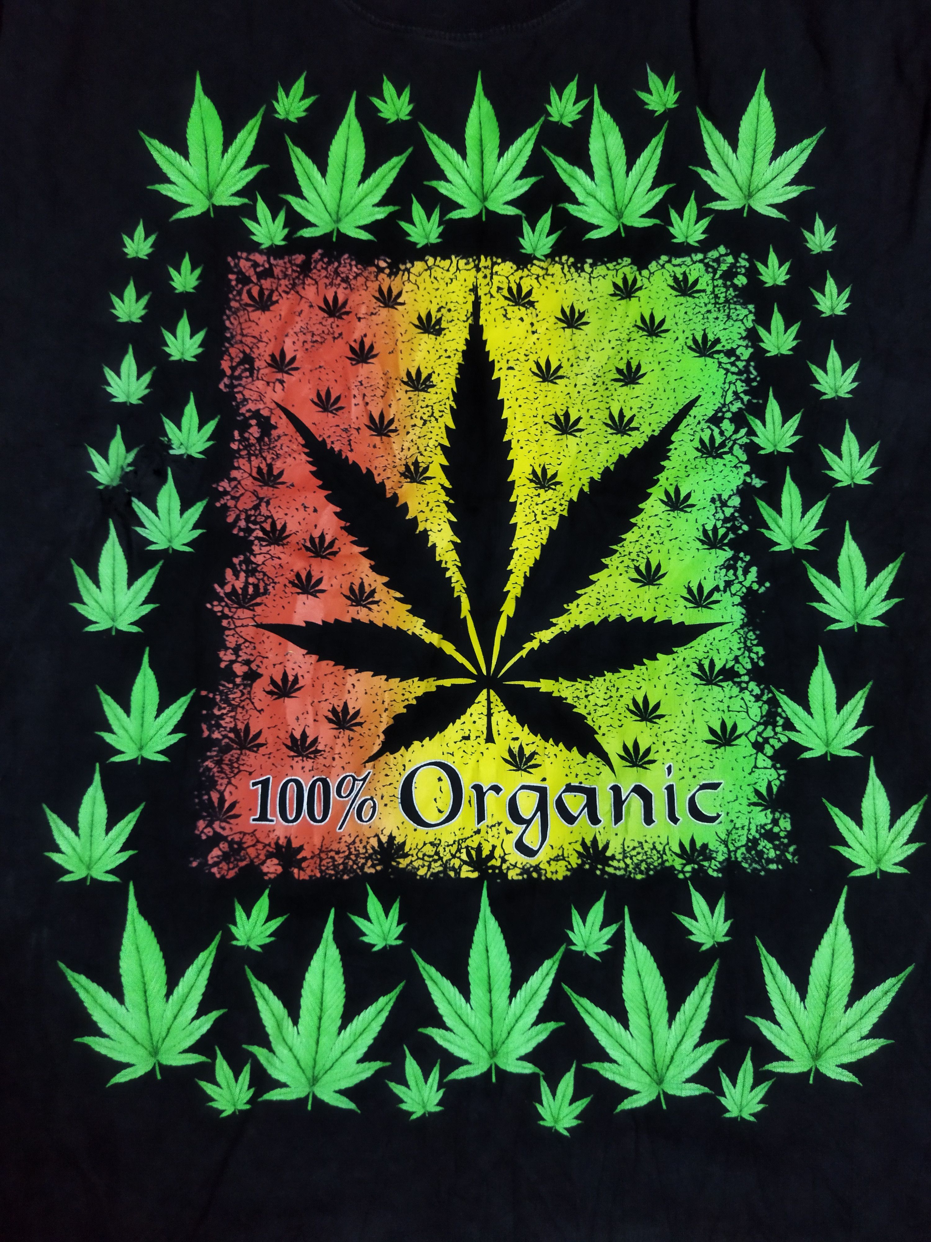 Vintage Vintage Marijuana Tee Size US L / EU 52-54 / 3 - 3 Thumbnail