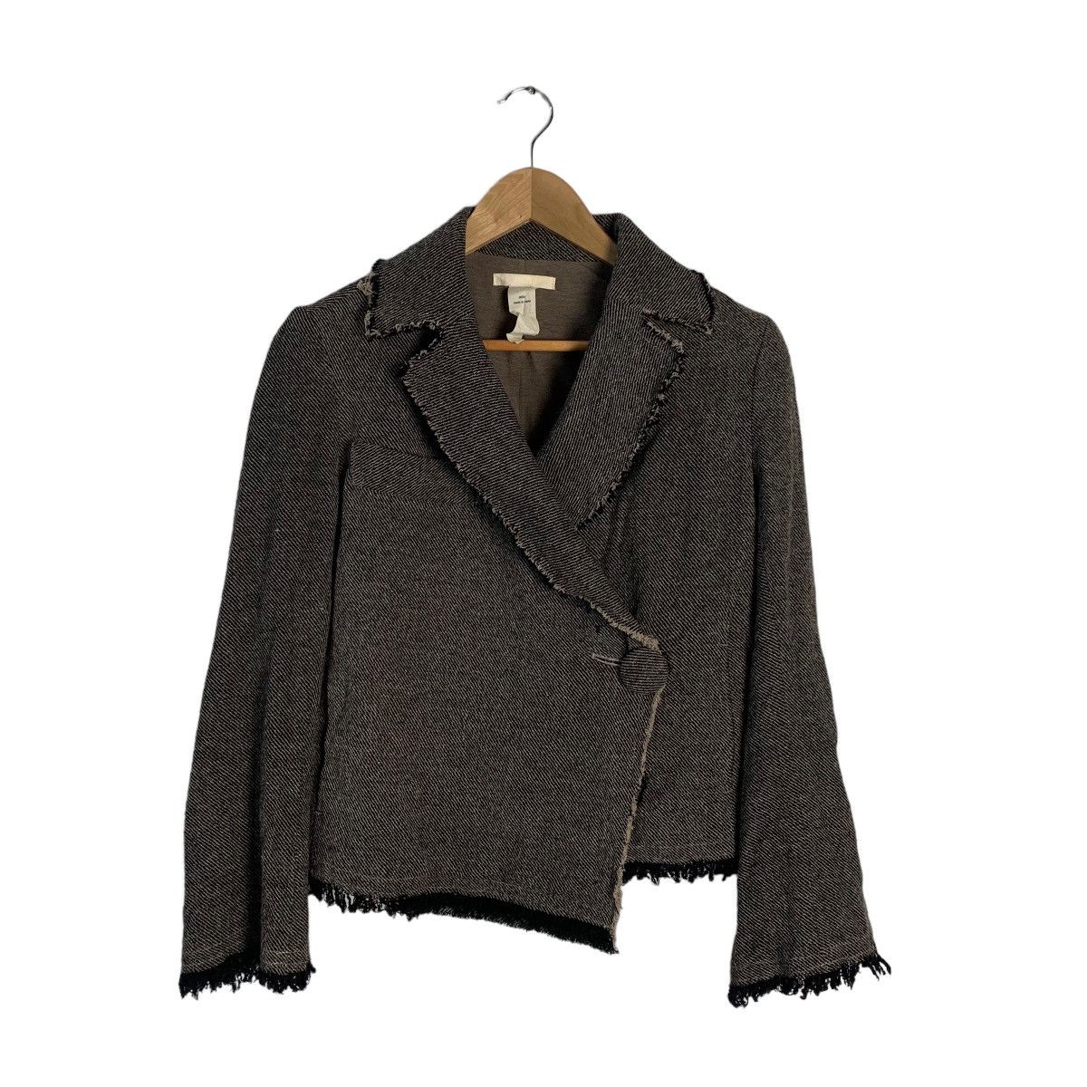 image of 0000 By N 44 Acc 0000 Style Jacket in Grey, Women's (Size Small)