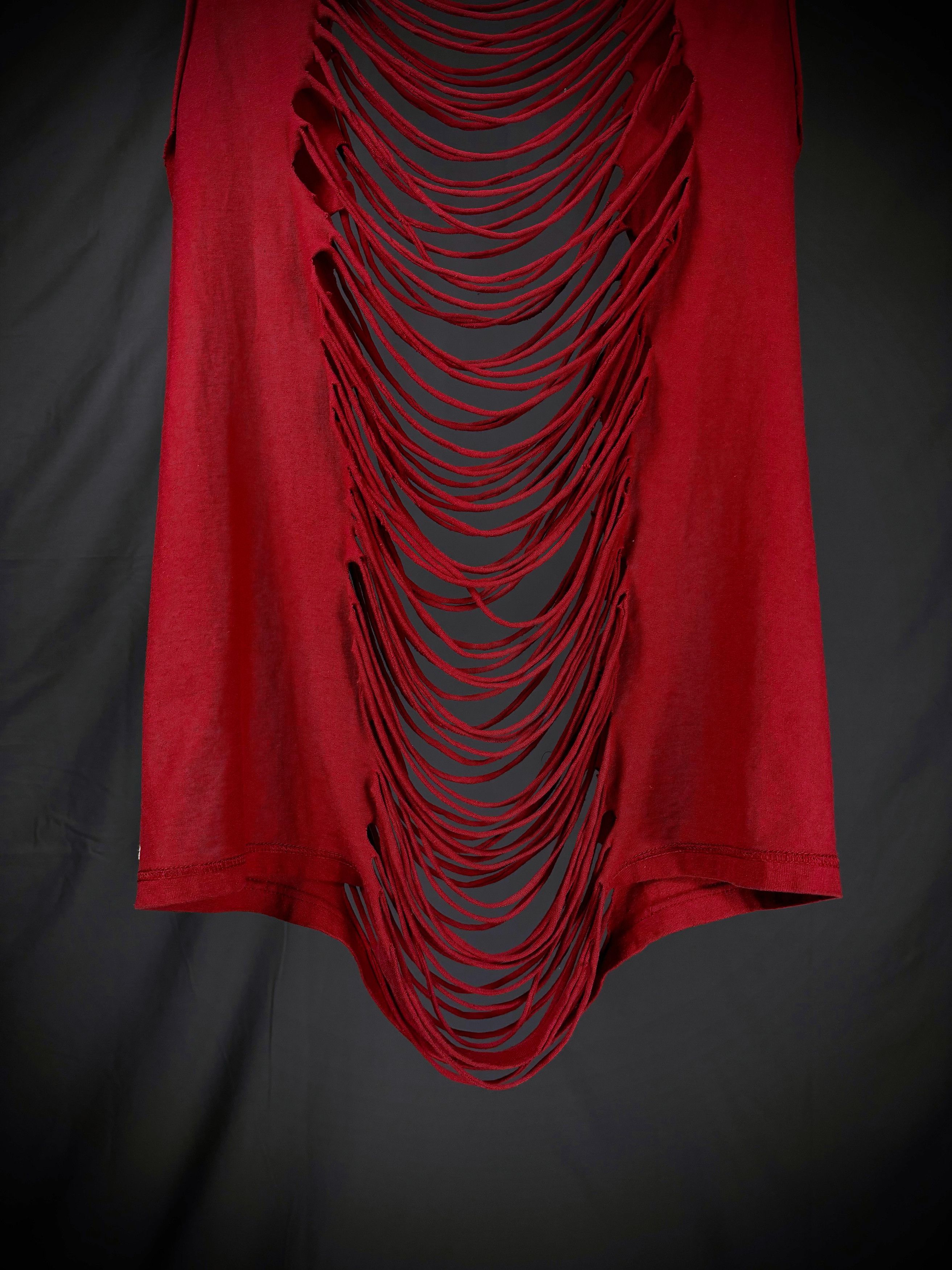 Japanese Brand Banal Chic Bizarre Shredded Tank Top Size US M / EU 48-50 / 2 - 4 Thumbnail