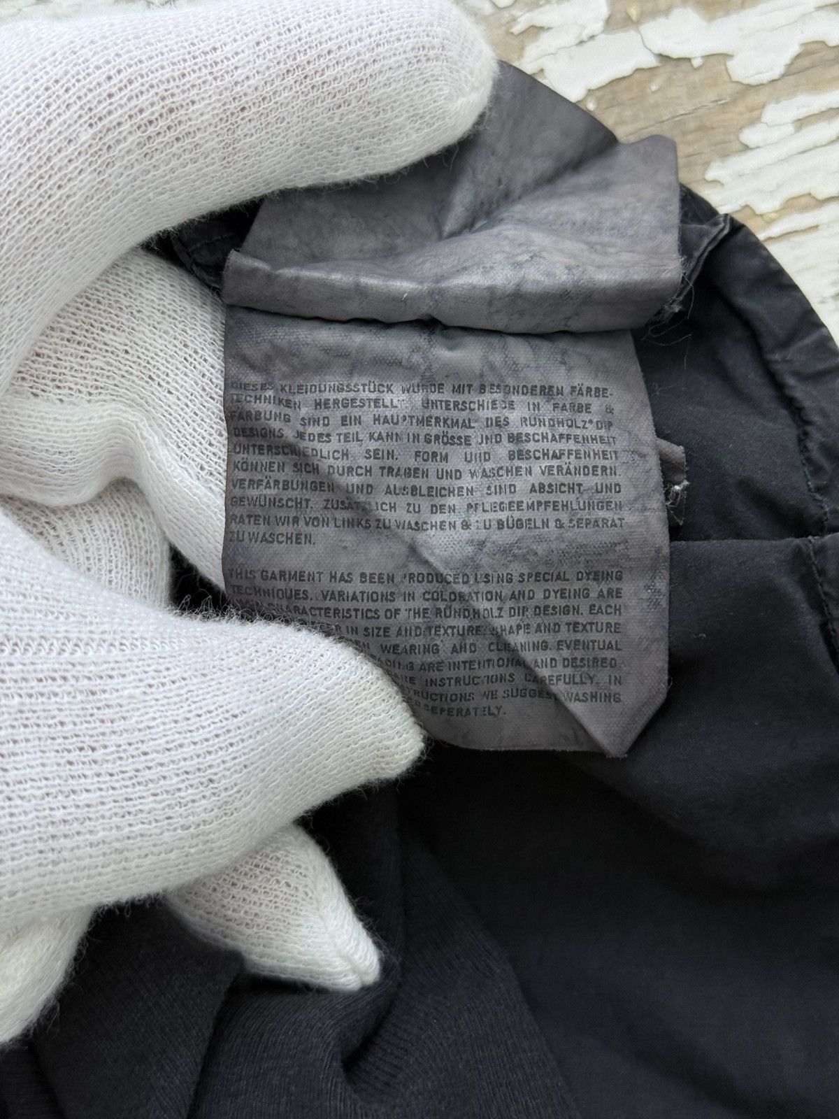 Rundholz Avant Garde Rundholz Rick Owens Style Drop Crotch Pants Size US 34 / EU 50 - 15 Thumbnail