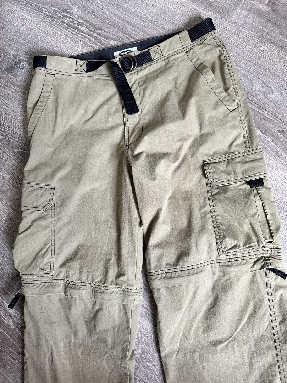 Old Navy × Vintage 2002 Y2K Style Old Navy Tactical Cargos Size US 34 / EU 50 - 2 Thumbnail