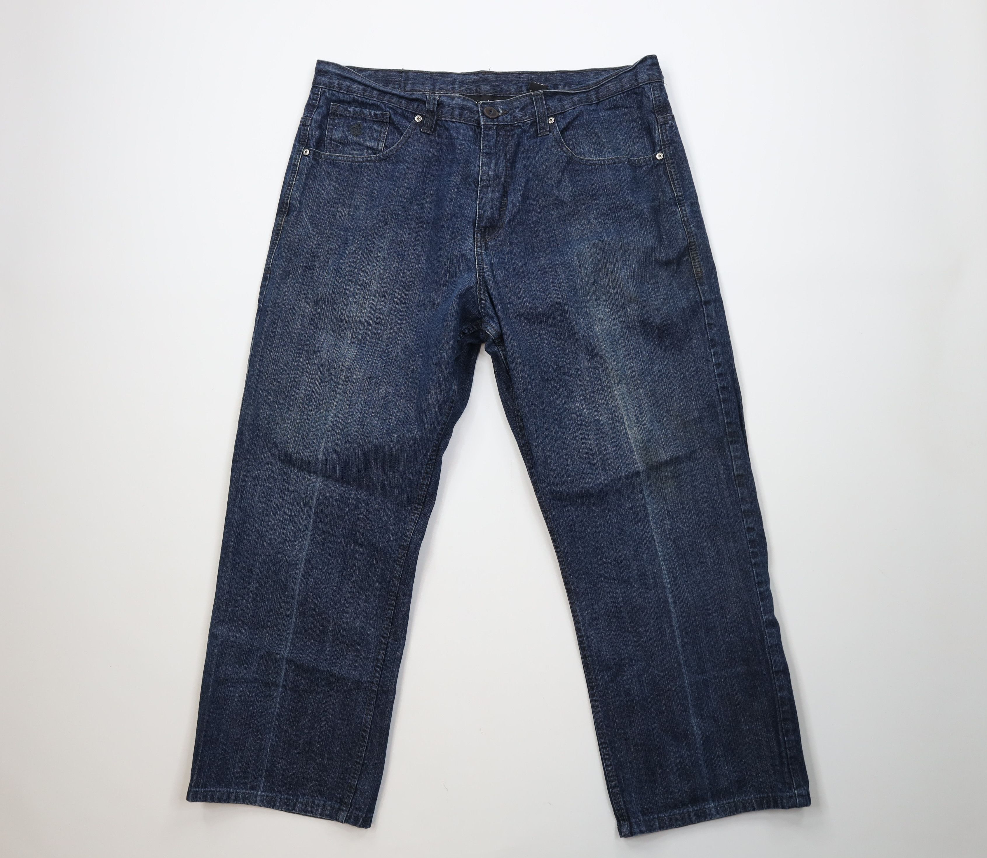 Rocawear Vintage 90s Y2K Rocawear Baggy Fit Wide Leg Denim Jeans Blue Size US 40 / EU 56 - 1 Thumbnail