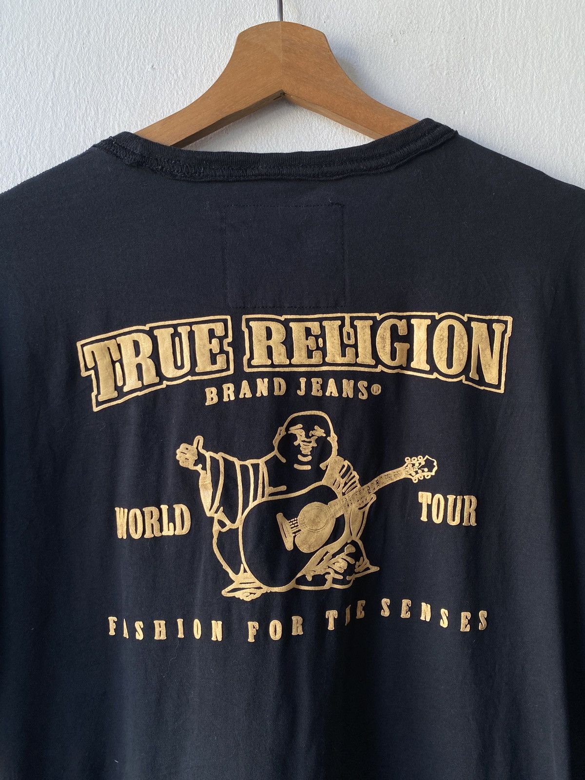 True Religion True Religion Black Tee Size US L / EU 52-54 / 3 - 6 Thumbnail
