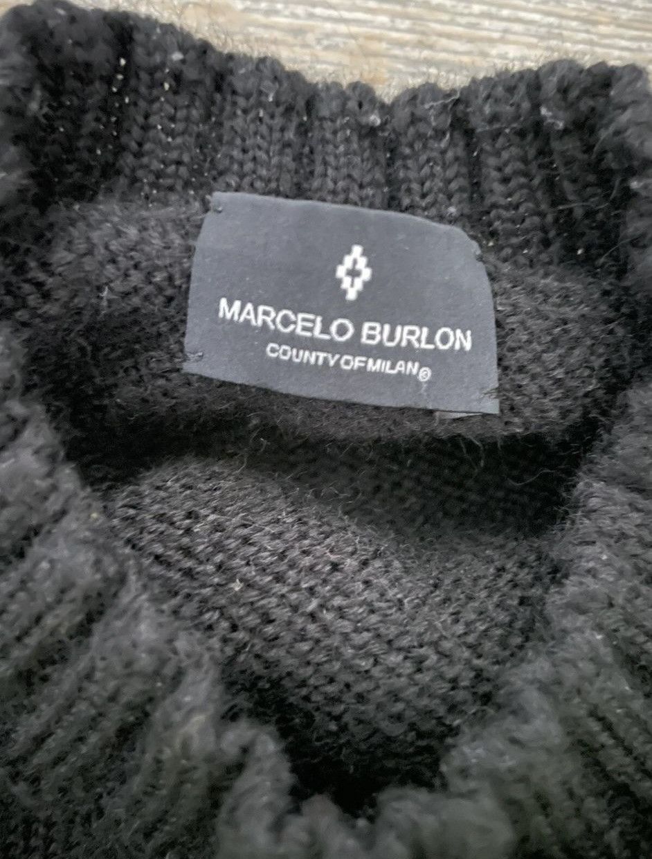Marcelo Burlon Scream Intarsia Knitted Jumper Size US S / EU 44-46 / 1 - 5 Thumbnail