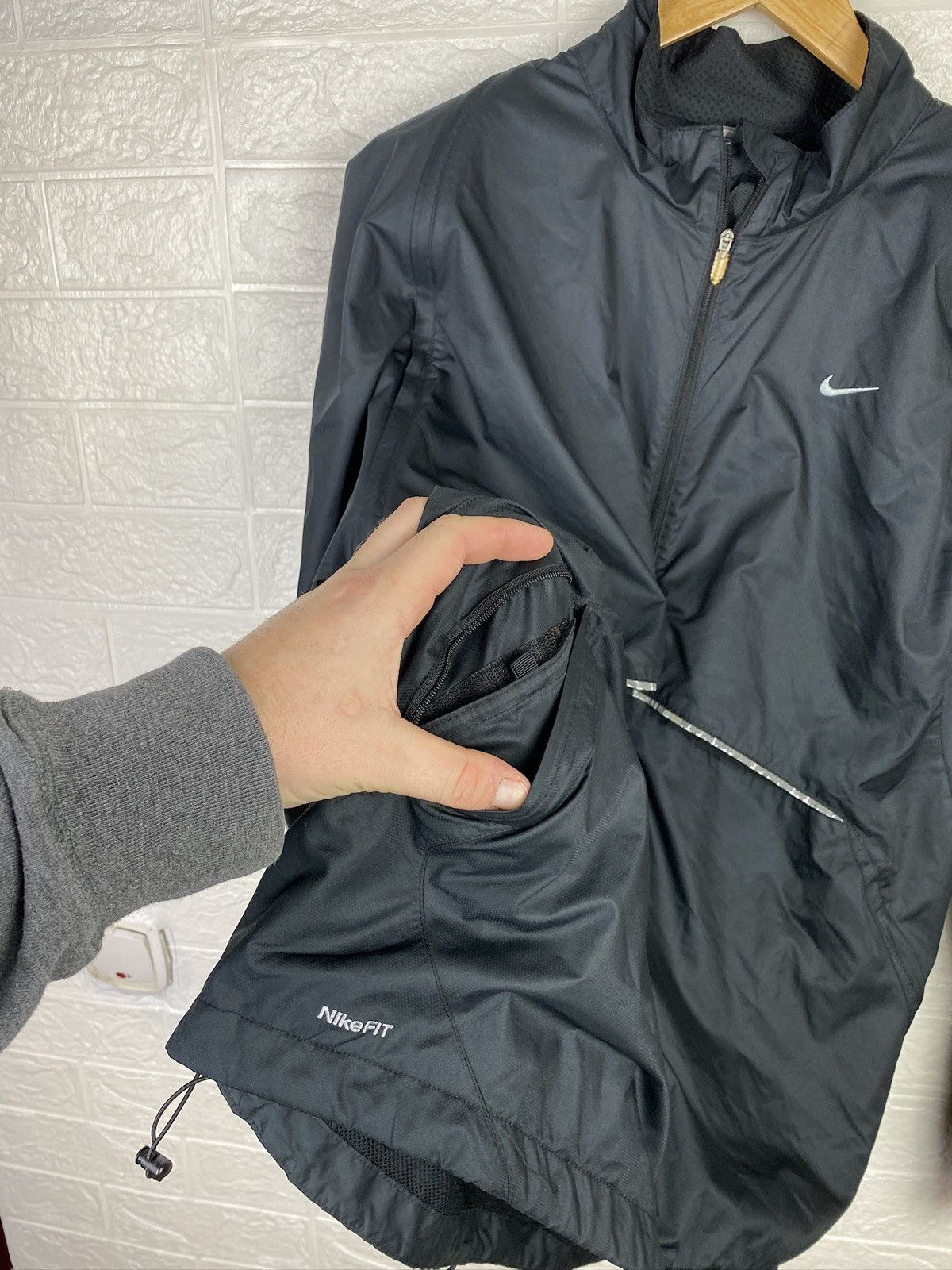 Nike × Vintage Nike Windbreaker Transformer Jacket - Vest Black Size XL Size US XL / EU 56 / 4 - 8 Thumbnail