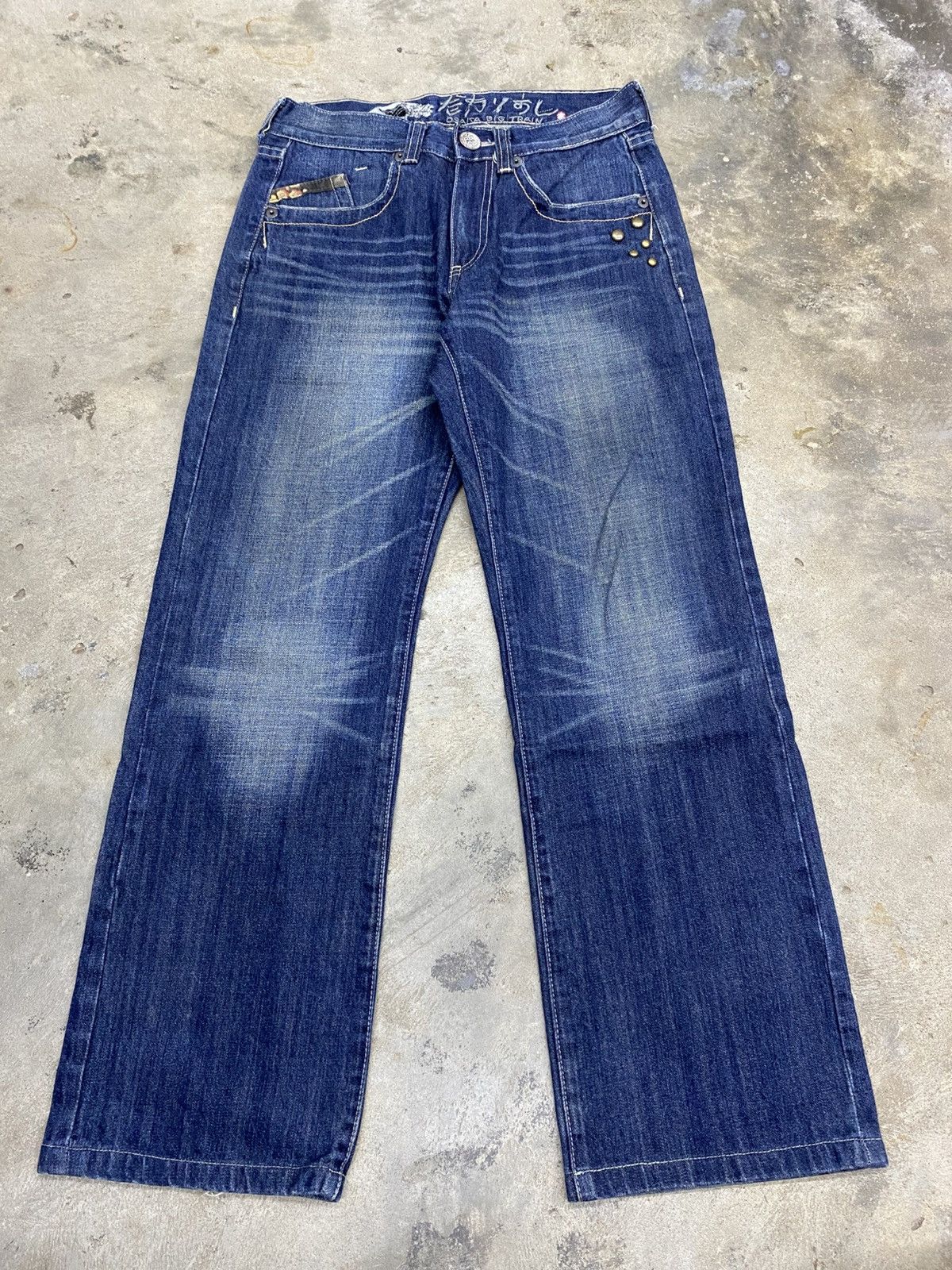 If Six Was Nine × Le Grande Bleu (L.G.B.) 💥bindding offer💥 japan grunge bigtrain jeans pant Size US 29 - 2 Thumbnail