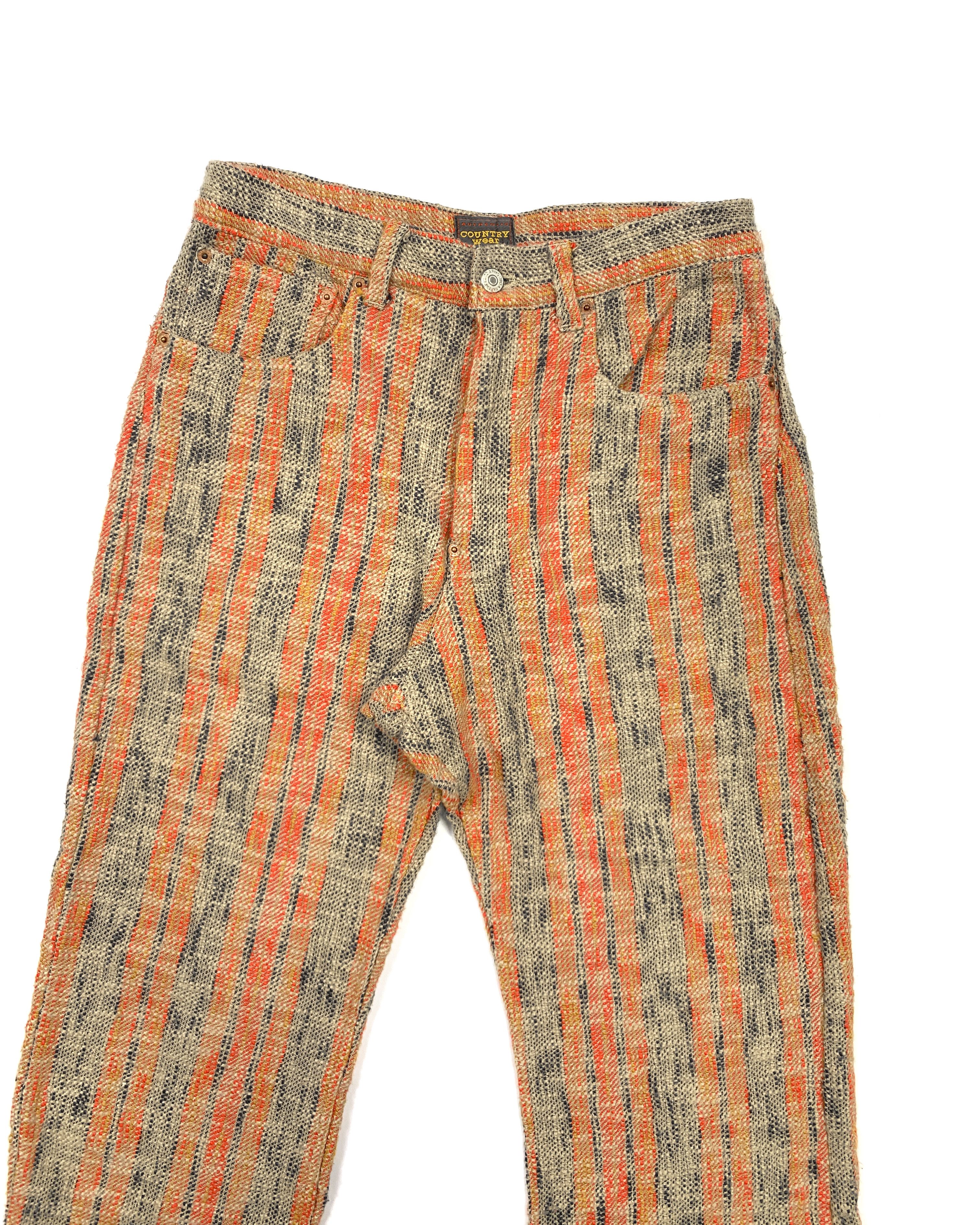 Hysteric Glamour Ozone Community Striped Woven Pants Size US 31 - 3 Thumbnail