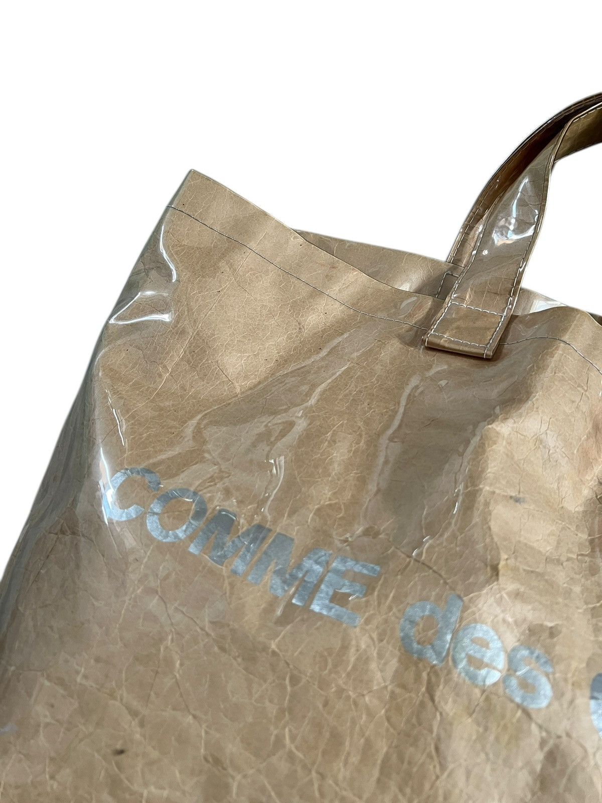 Comme des Garcons Comme des Garcons PVC Kraft Paper Tote Bag Size ONE SIZE - 6 Thumbnail