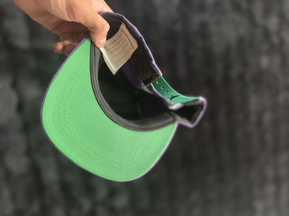 Chrome Hearts Chrome Hearts Cross Patch Trucker Hat Purple Green Size ONE SIZE - 6 Thumbnail
