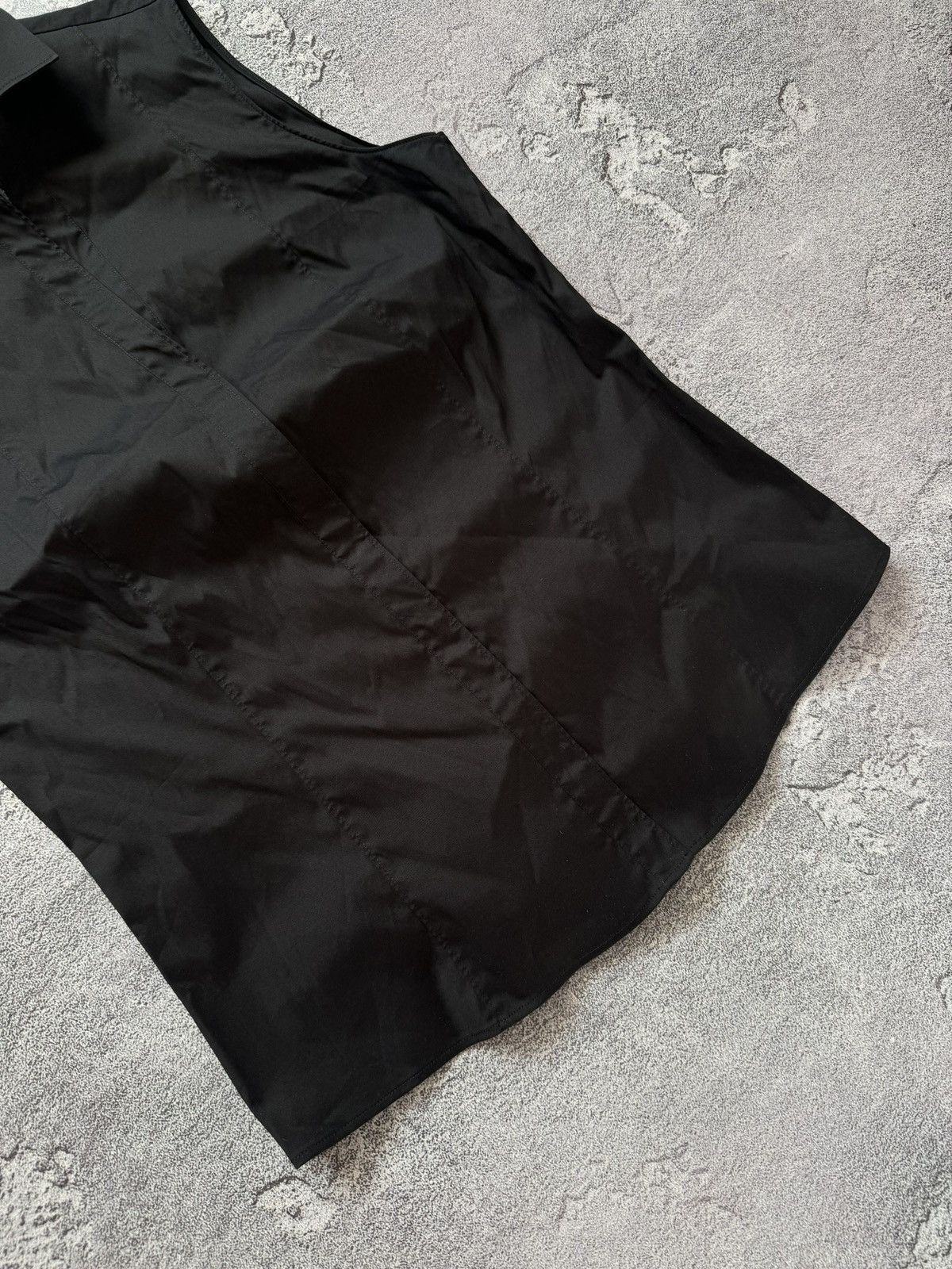 Akris × Designer Akris punto USA10/F42 black top sleeveless blouse shirt vest Size M / US 6-8 / IT 42-44 - 10 Thumbnail