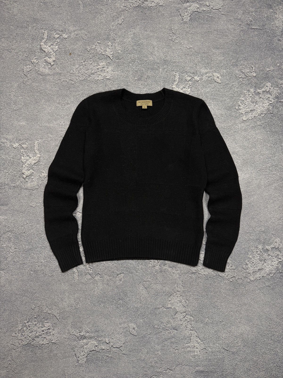 Burberry Burberry Cashmere + Wool Black Sweater Size XS / US 0-2 / IT 36-38 - 1 Thumbnail