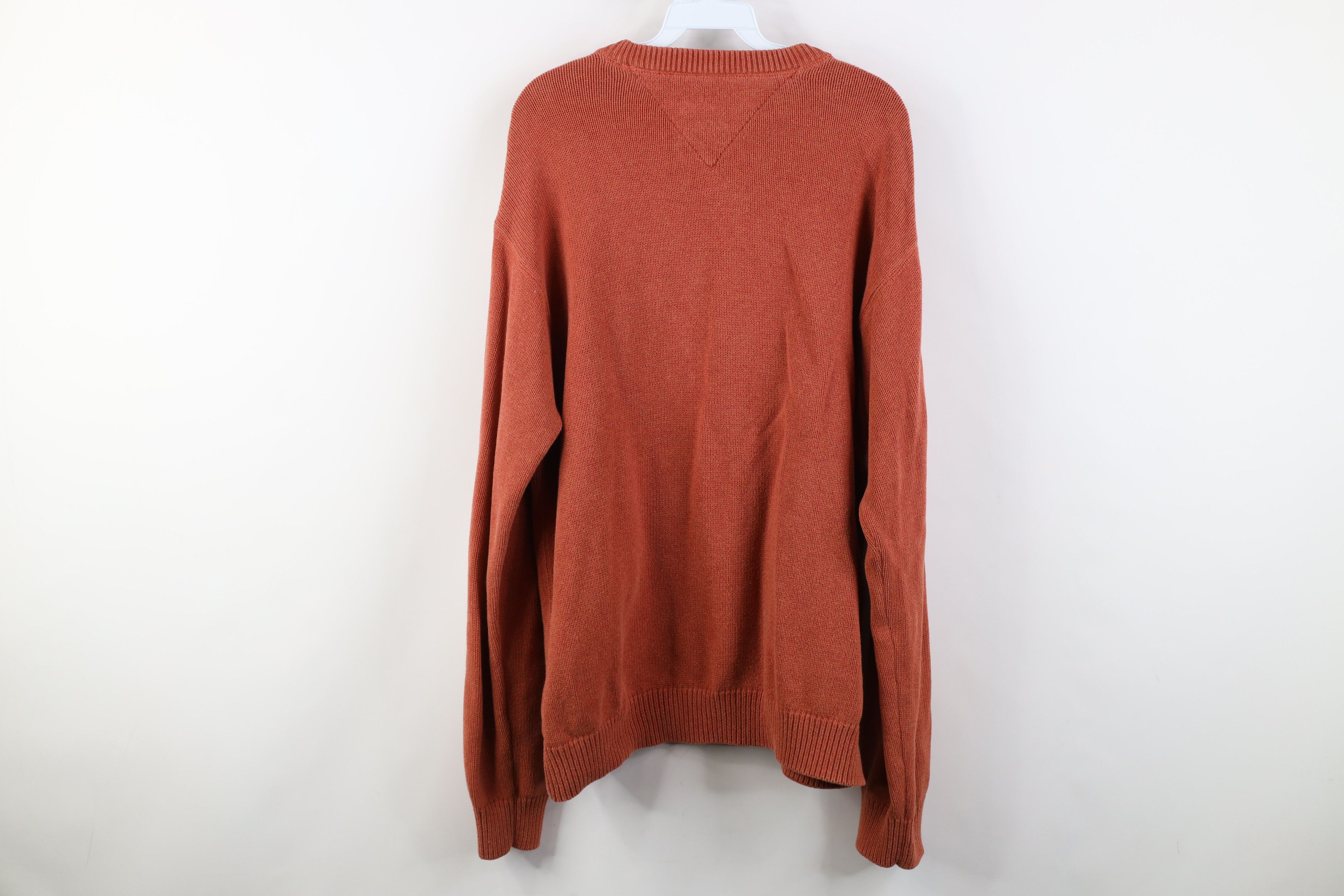 Tommy Hilfiger Vintage 90s Y2K Tommy Hilfiger Cotton Knit Crewneck Sweater Size US XL / EU 56 / 4 - 9 Thumbnail
