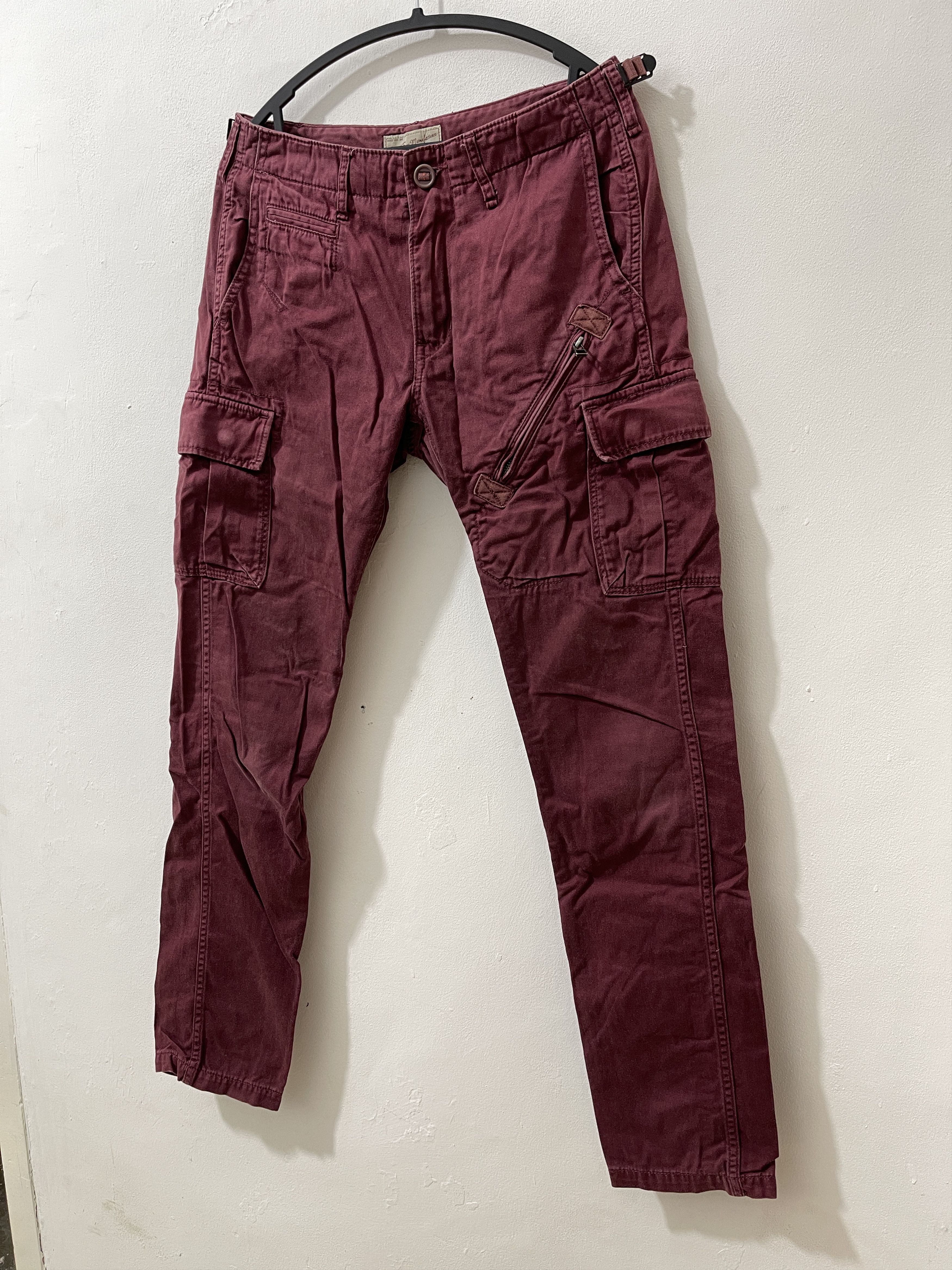 Japanese Brand Avirex Archive Red Blood Military Cargo Pants Size US 32 / EU 48 - 2 Thumbnail