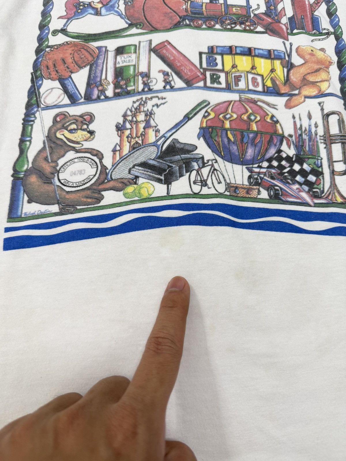Other Vintage 90s tee Size US XL / EU 56 / 4 - 6 Thumbnail