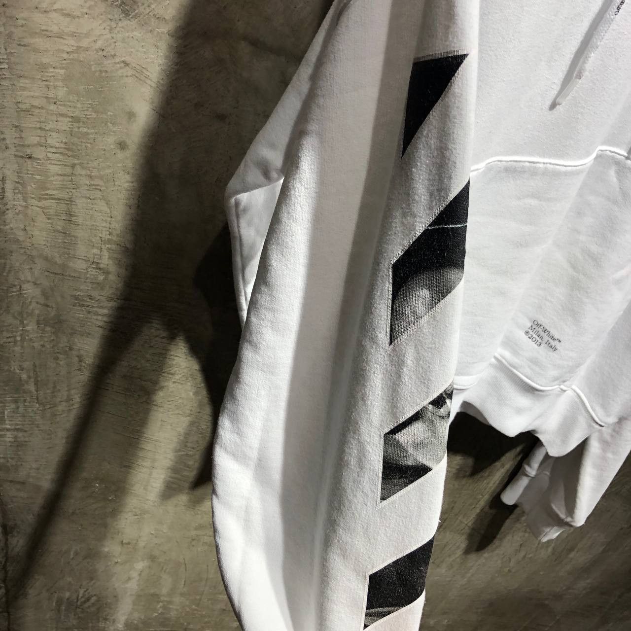 Off-White Off-White FW21 Caravaggio Arrows hoodie Size US L / EU 52-54 / 3 - 8 Thumbnail