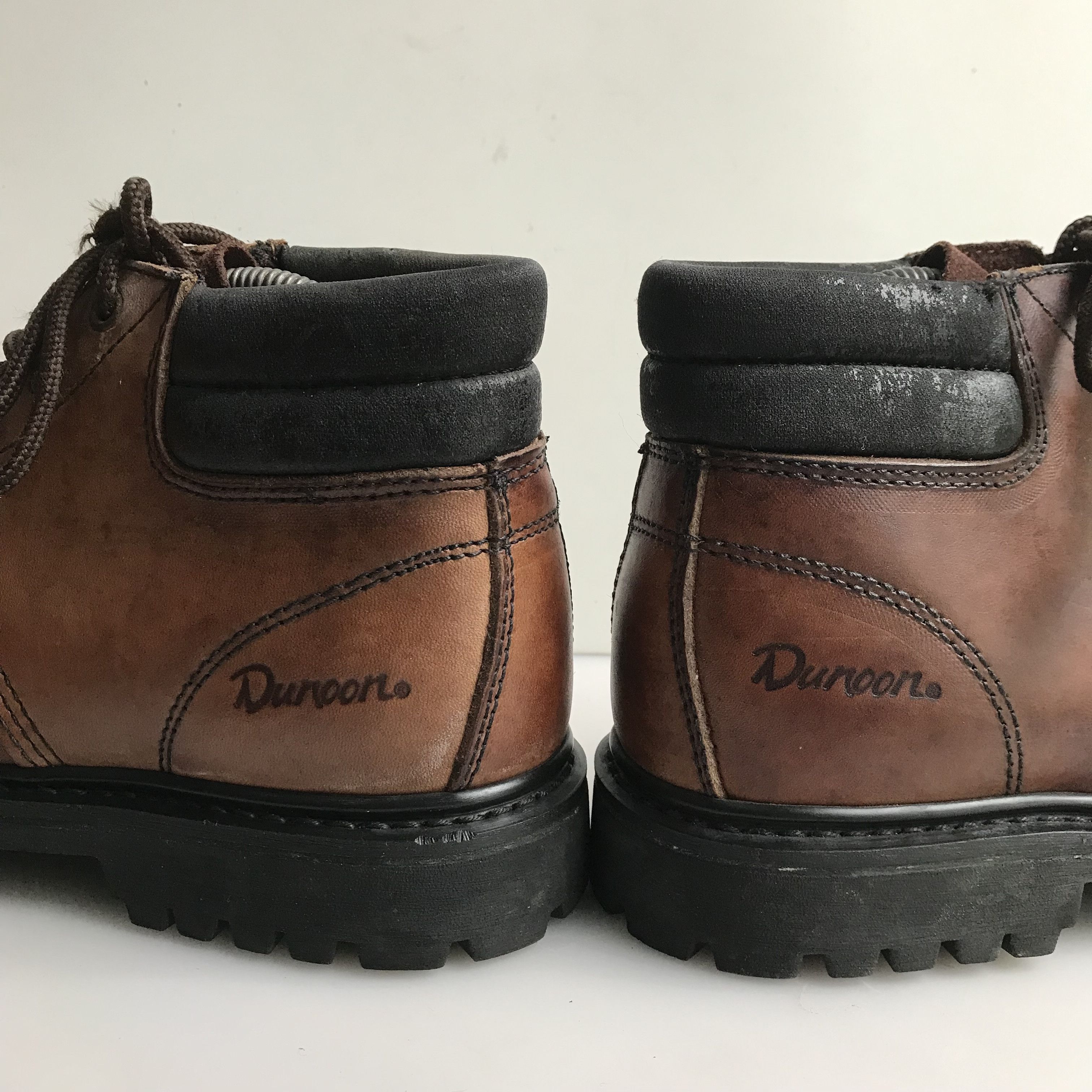 Red Wing Redwing Dunoon Us saxon Boots leather brown steel toe boots Size US 8 / EU 41 - 2 Thumbnail