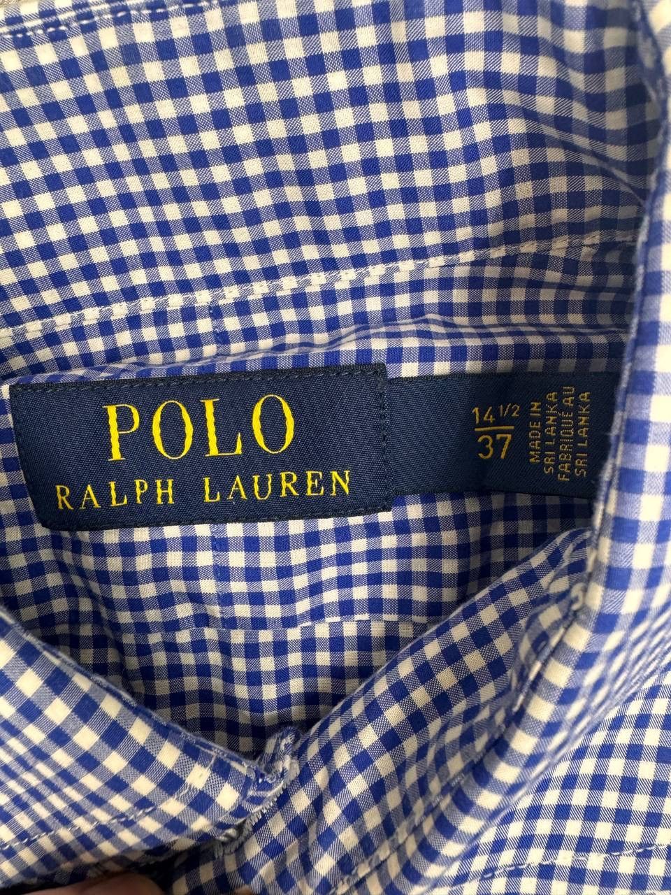Polo Ralph Lauren Polo Ralph Lauren Men's Checkered Shirt Blue White Size S Size US S / EU 44-46 / 1 - 3 Thumbnail