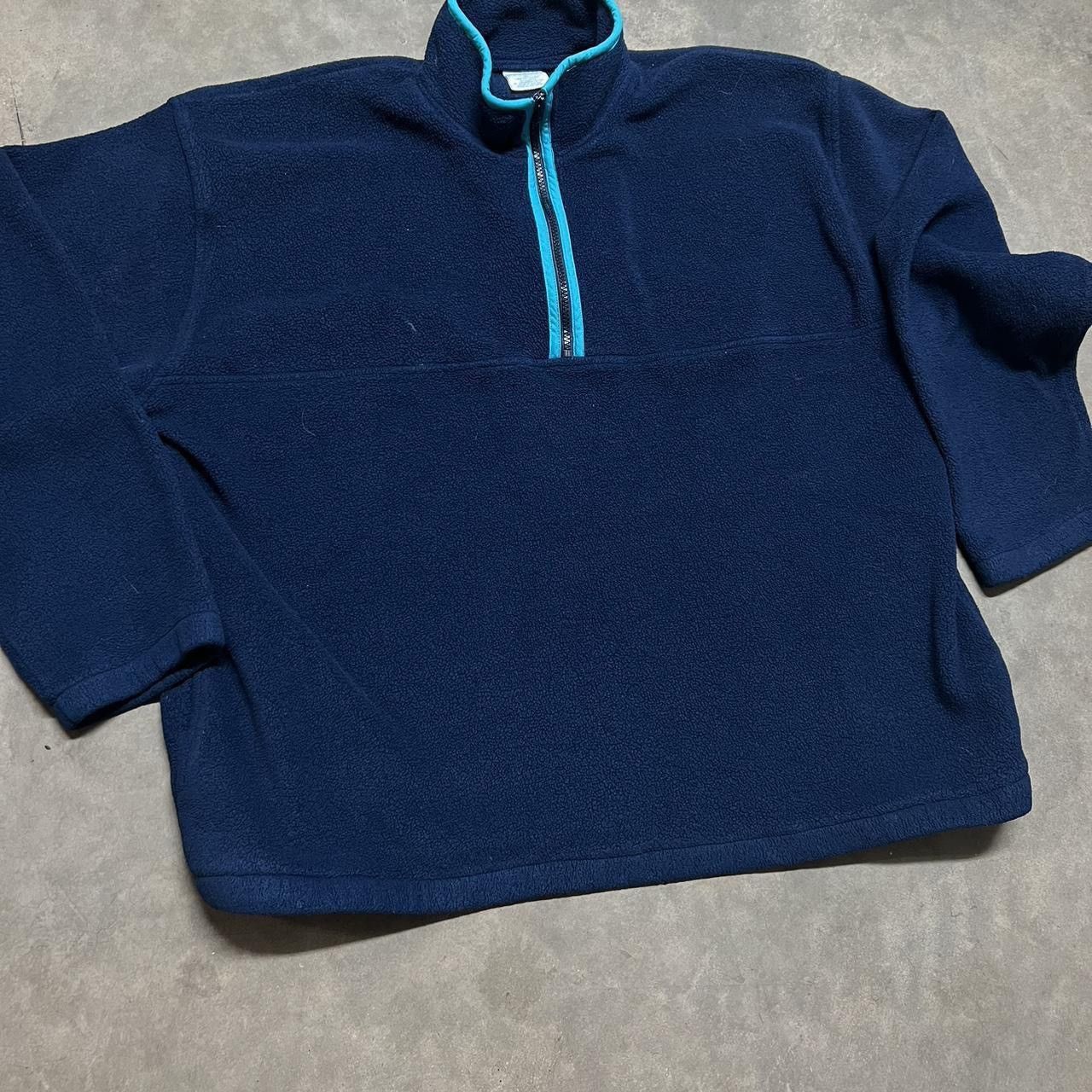 Other Vintage Cheetah Fleece Blank Quarter Zip Size US XL / EU 56 / 4 - 1 Thumbnail