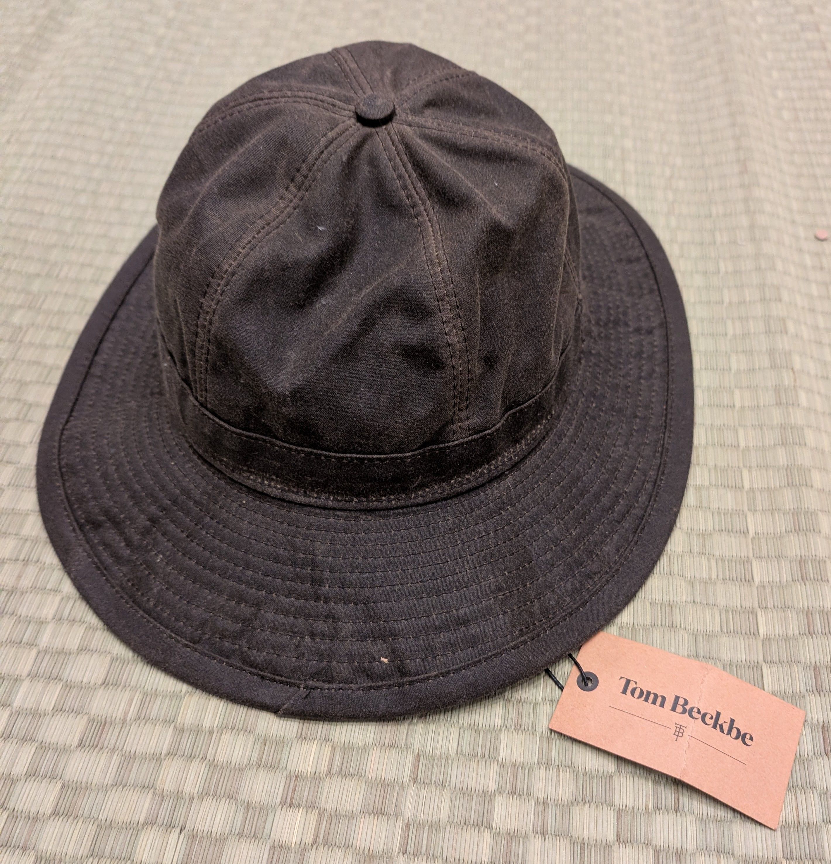Tom Beckbe NWT Tom Beckbe Waxed Canvas Lined Boonie Hat Men's Size XL Size ONE SIZE - 1 Thumbnail