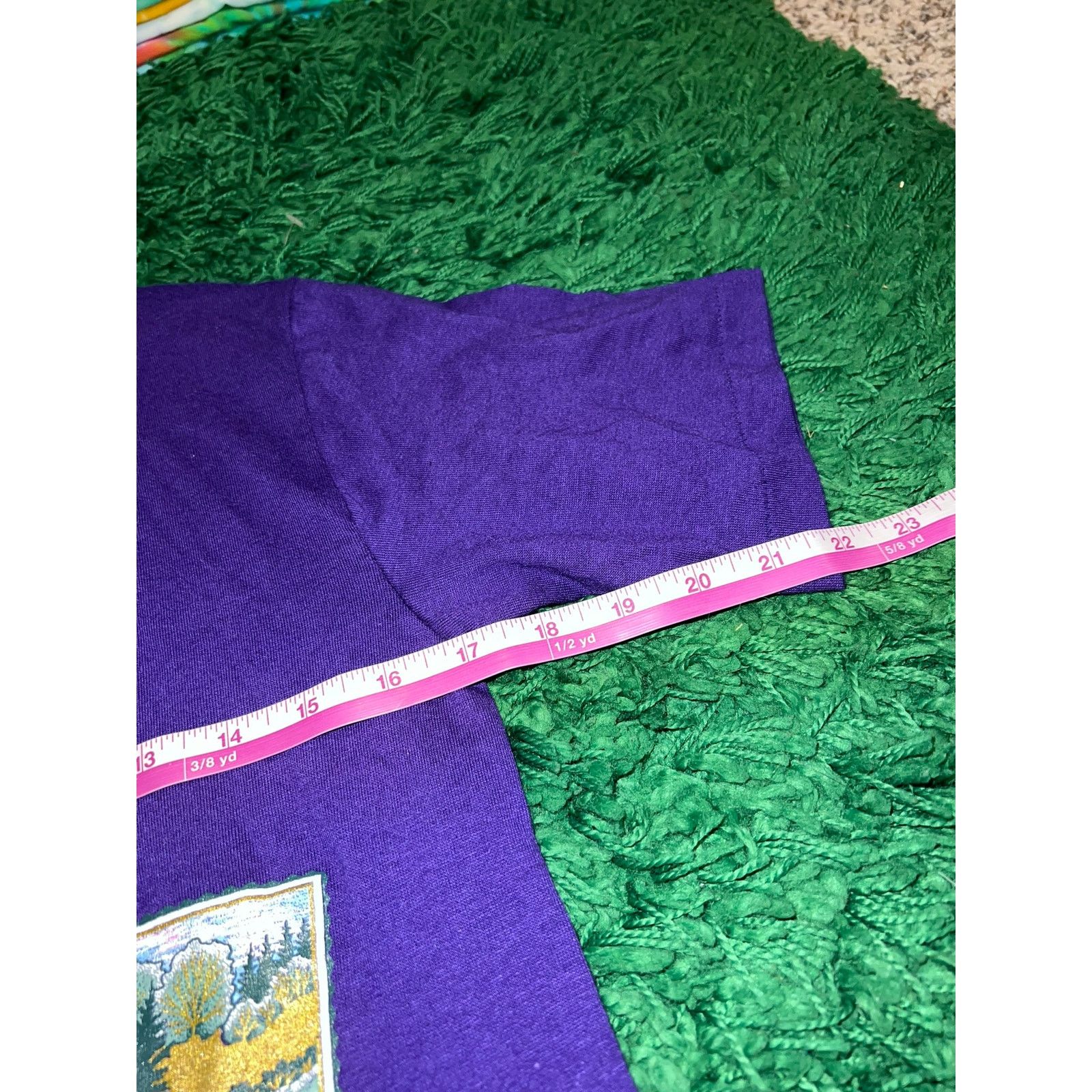 Jerzees Vintage Tennessee Shirt Gatlinburg Purple Graphic Tee 90s S Size US S / EU 44-46 / 1 - 10 Thumbnail