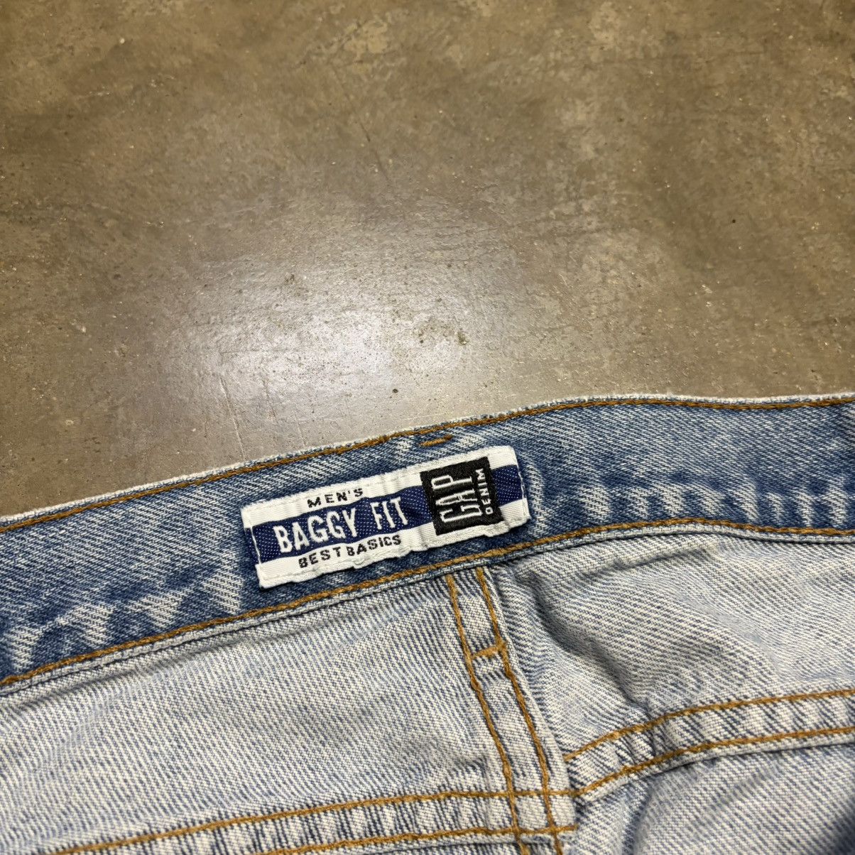 Gap Vintage Gap Baggy Fit Denim Jeans Light Wash Faded 90s USA Size US 34 / EU 50 - 12 Thumbnail