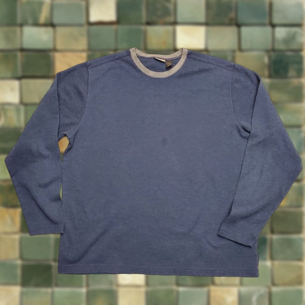 Vintage REI Mens XL Blue Cotton Blend Crewneck Pullover Casual Knit Sweater Outdoor Warmth Size US XL / EU 56 / 4 - 1 Thumbnail
