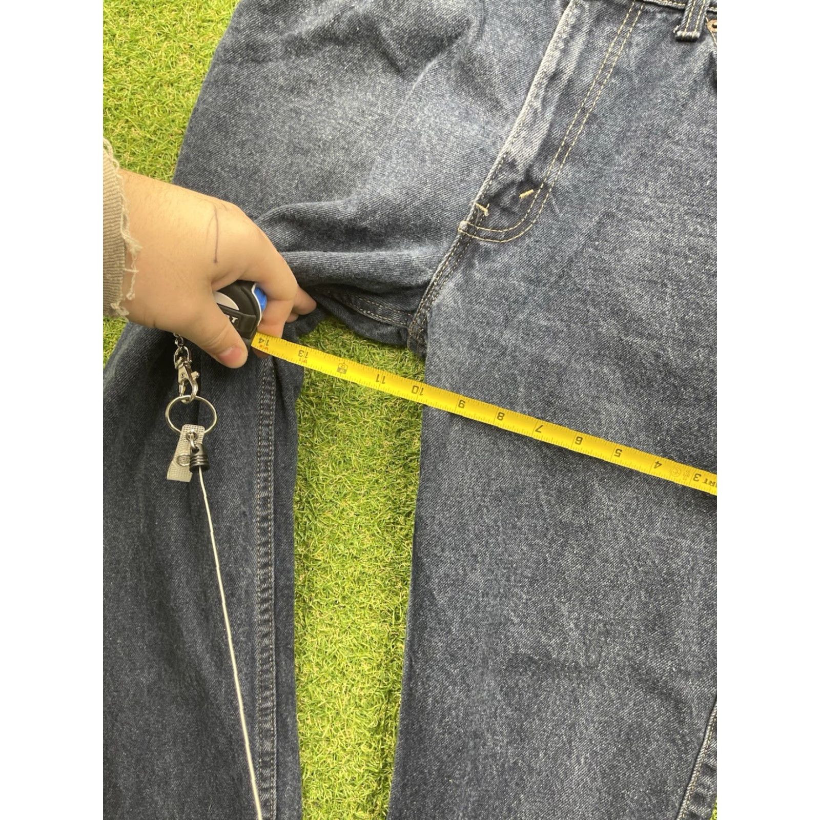 Levi's VINTAGE Levi's Jeans Mens 30x32 Levi's Jeans 30 Jeans Regular Blue USA 80s Mens Leather Tab Straight 5-Pocket Comfort Dylan? Size US 30 / EU 46 - 3 Thumbnail