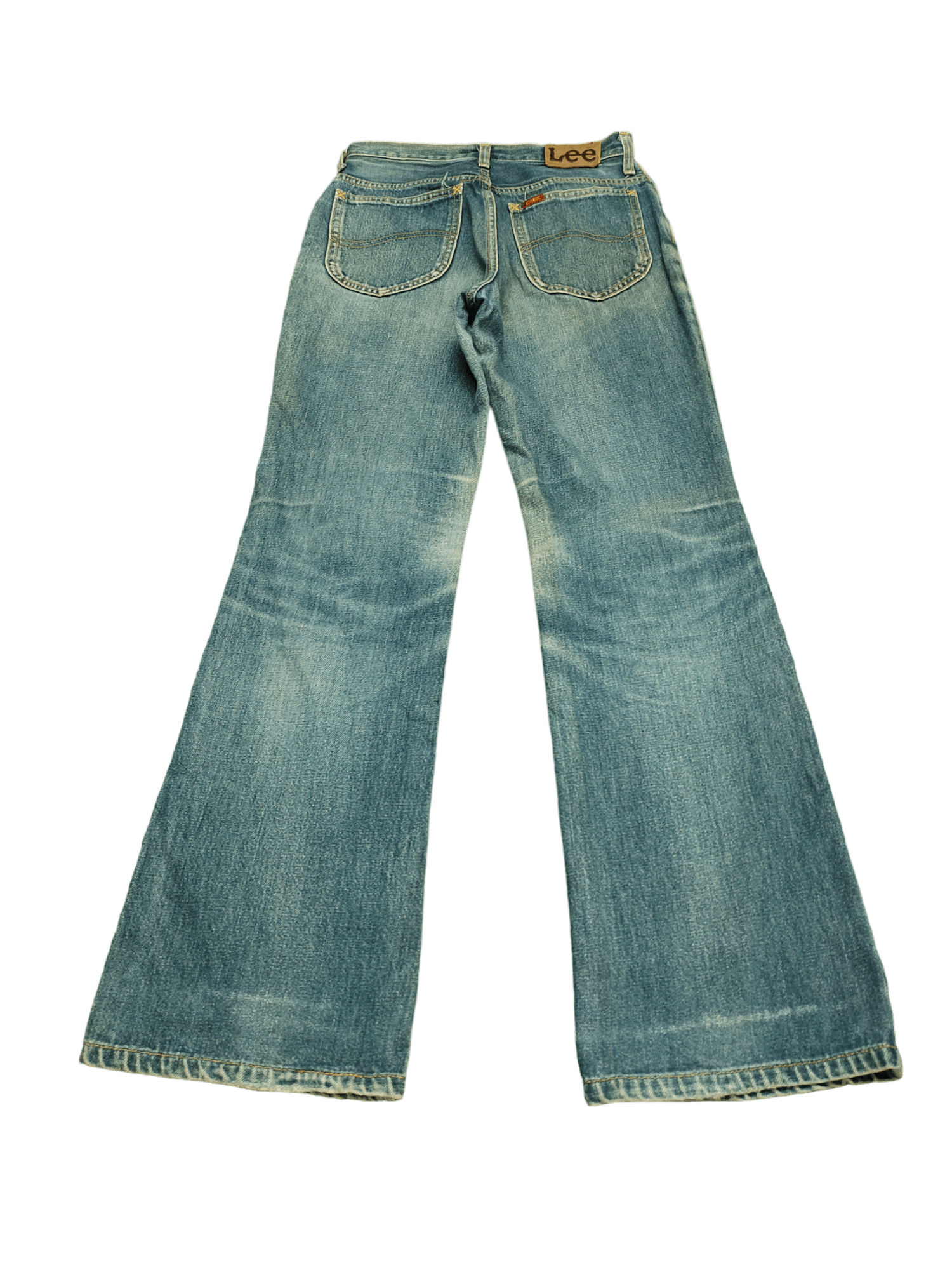 If Six Was Nine Flare Jeans Miss Lee Rider Clawmark Distress Denim Bootcut Size 26" / US 2 / IT 38 - 11 Thumbnail