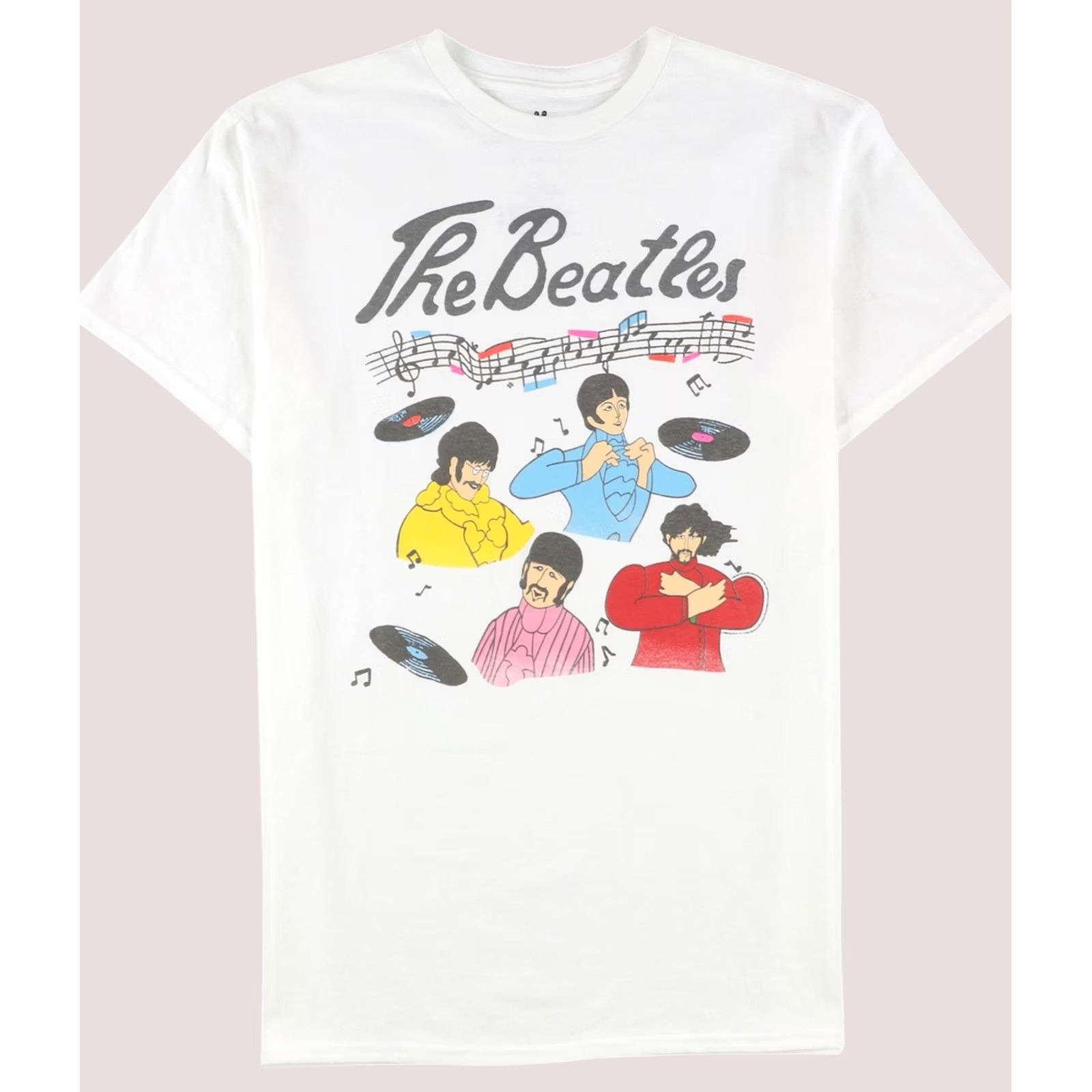 Junk Food Junk Food Mens The Beatles Graphic T-Shirt white M Size US M / EU 48-50 / 2 - 1 Thumbnail