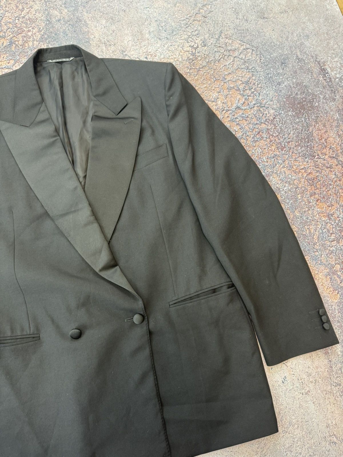 Canali Canali Black Blazer Jacket Suit Size 42L - 7 Thumbnail