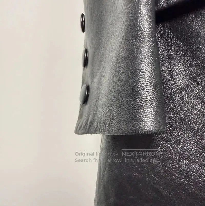 Prada Prada Black Leather Women's Jacket. Size M / US 6-8 / IT 42-44 - 5 Thumbnail