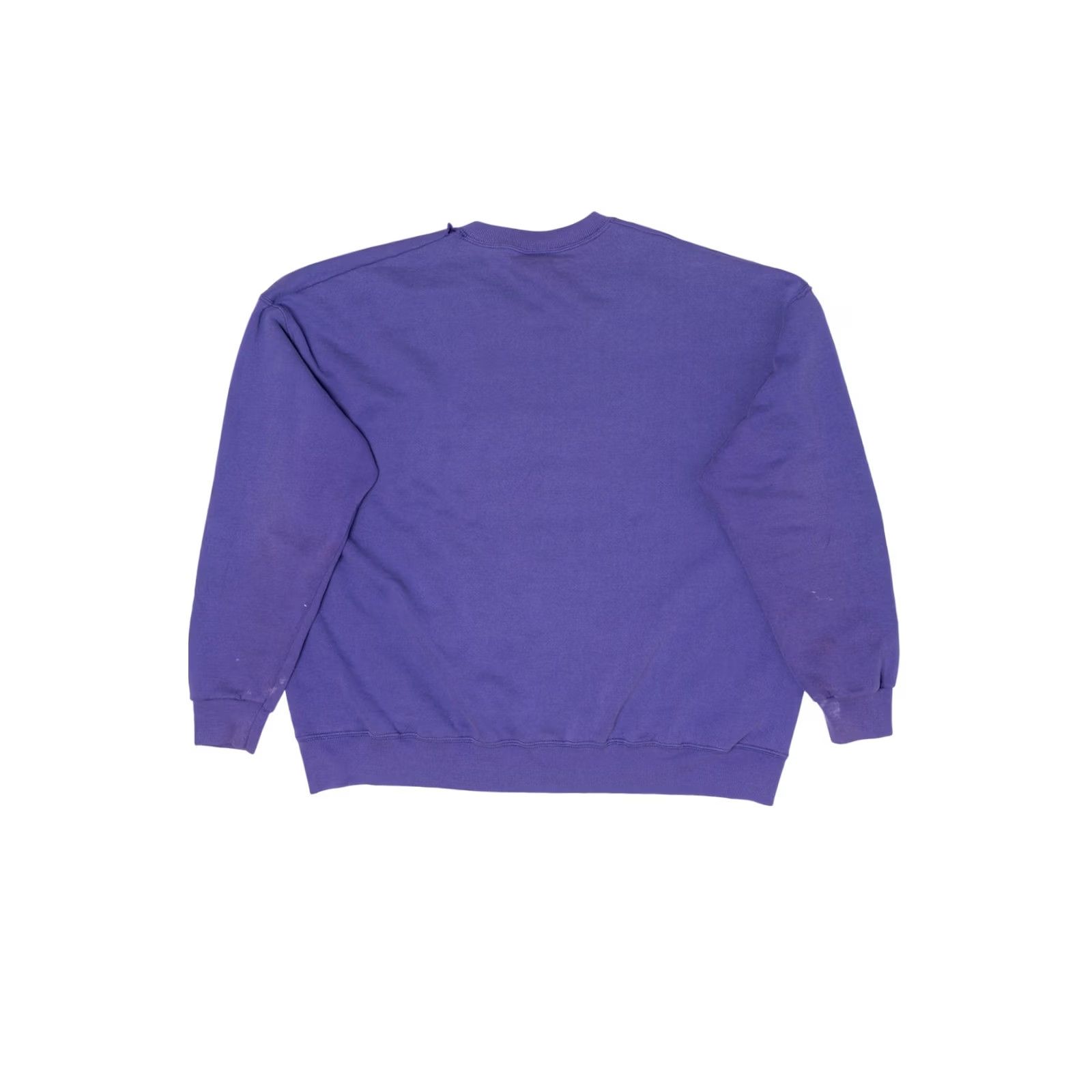 Vintage VINTAGE Lee Sport Sweatshirt Distressed Purple LSU Tigers 1990s XX-Large Mens Size US XXL / EU 58 / 5 - 4 Thumbnail