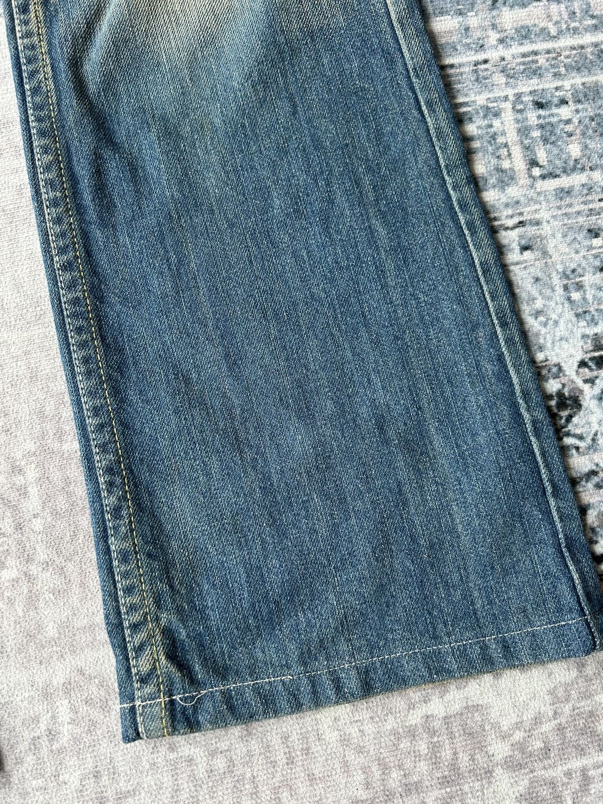 Ed Hardy Y2k Red Pepper Embroidery Punk Style Jeans Size US 28 / EU 44 - 9 Thumbnail