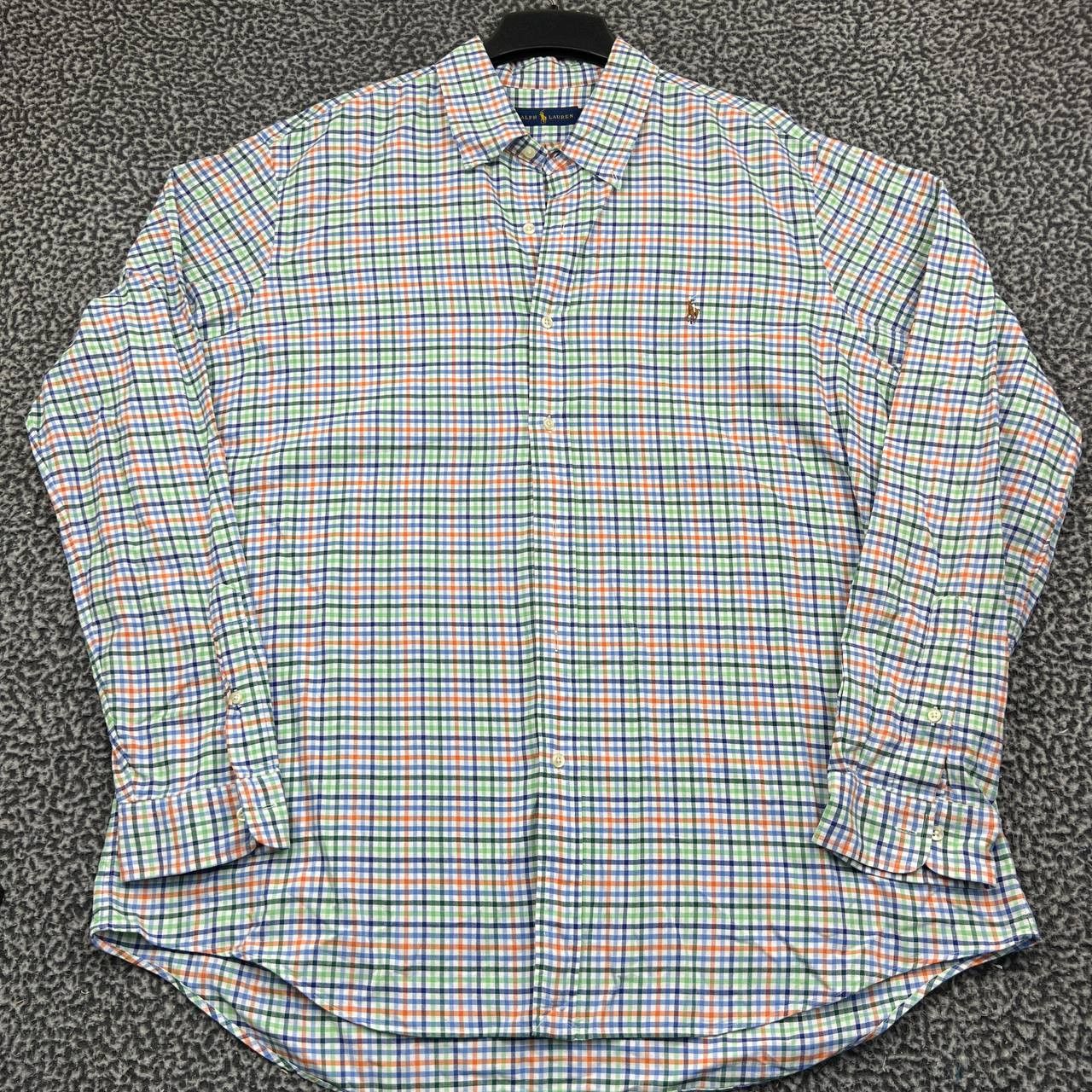 Ralph Lauren Ralph Lauren Button Down Shirt XXL Long Sleeve Gingham Plaid Size US XXL / EU 58 / 5 - 1 Thumbnail