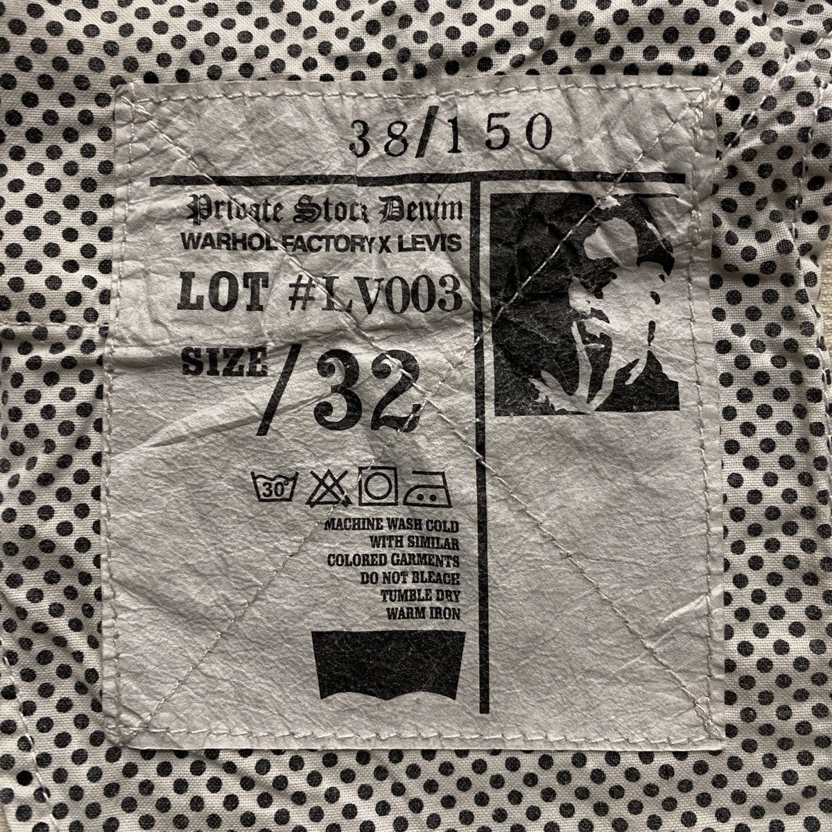 Designer × Levi's Levi's 501 x Andy Warhol Factory Size US 32 / EU 48 - 3 Thumbnail