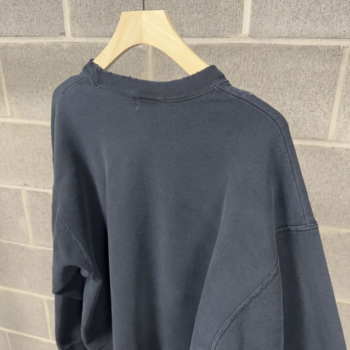 Vintage Thrashed Faded Distressed Yankees Sweatshirt ERD Grunge Size US XL / EU 56 / 4 - 8 Thumbnail